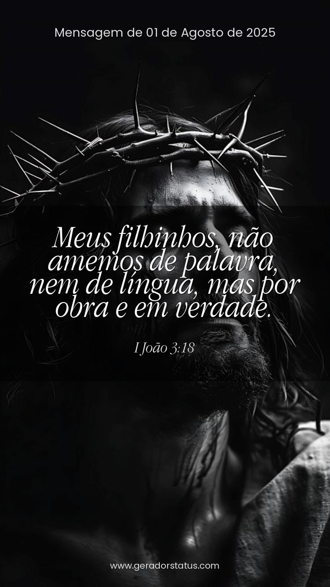 Status do dia: Versículo