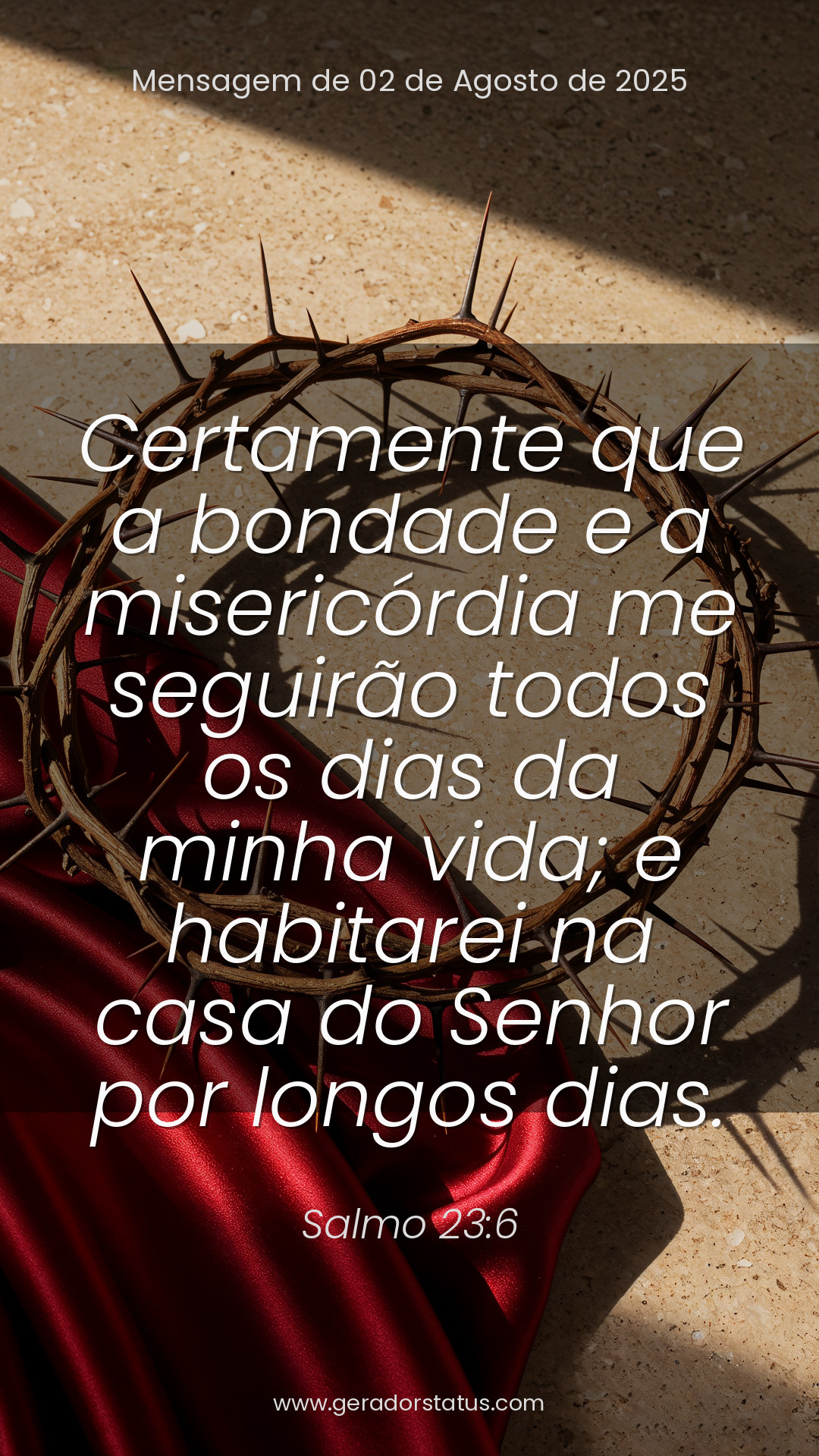 Status do dia: Salmo