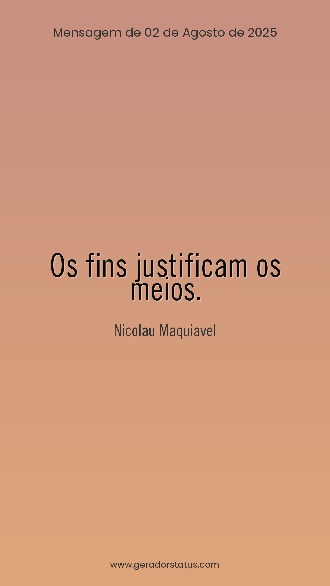 Status do dia: Sabedoria