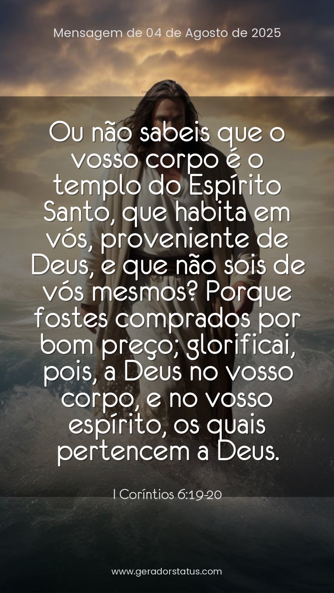 Status do dia: Versículo