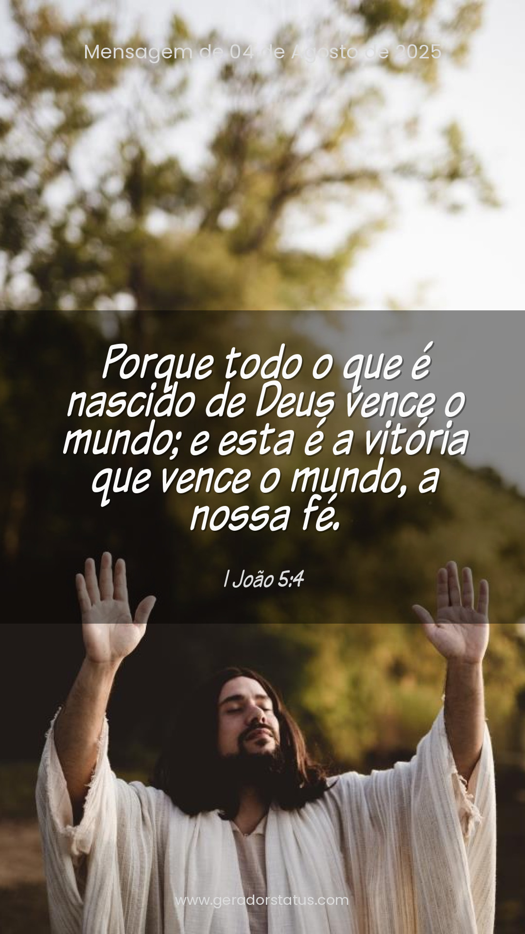 Status do dia: Versículo