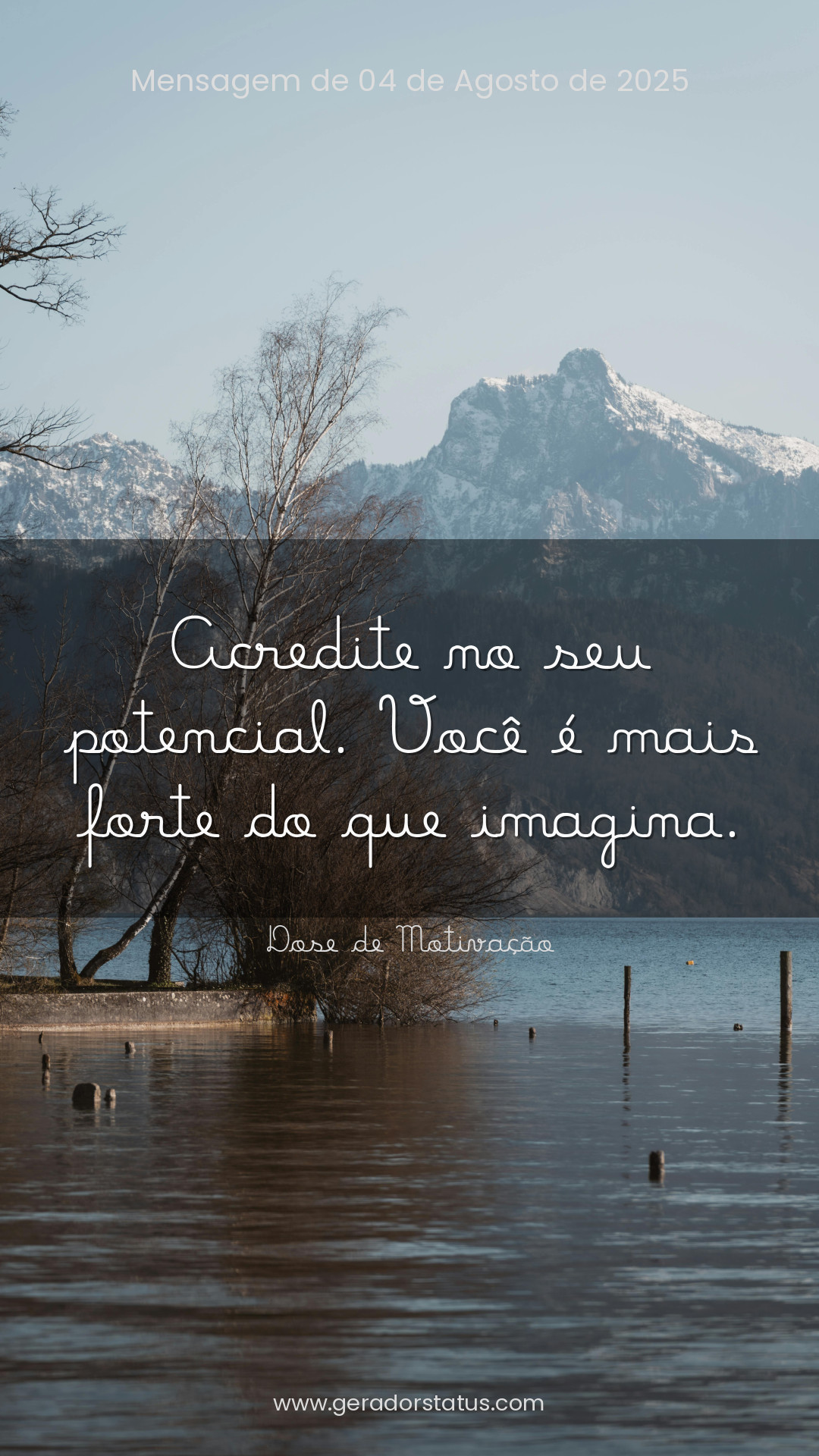 Status do dia: Motivacional