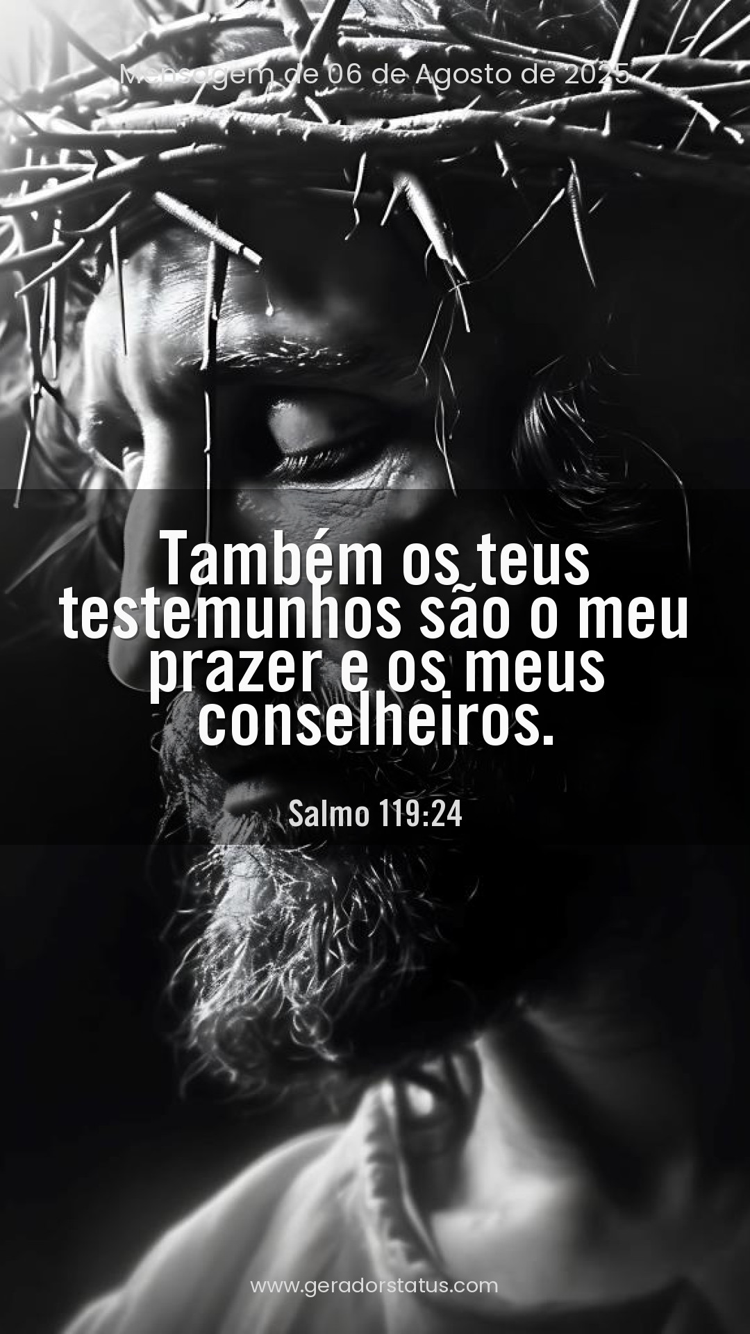 Status do dia: Salmo