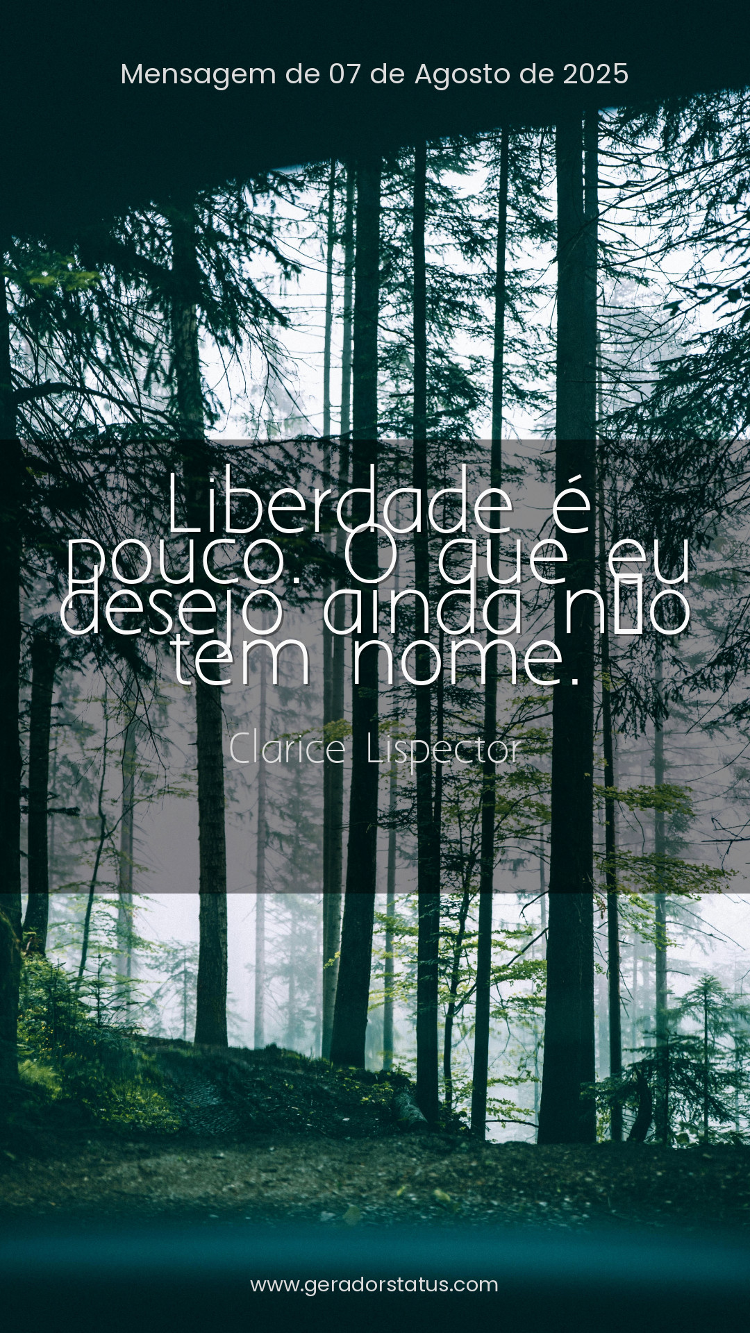 Status do dia: Citação