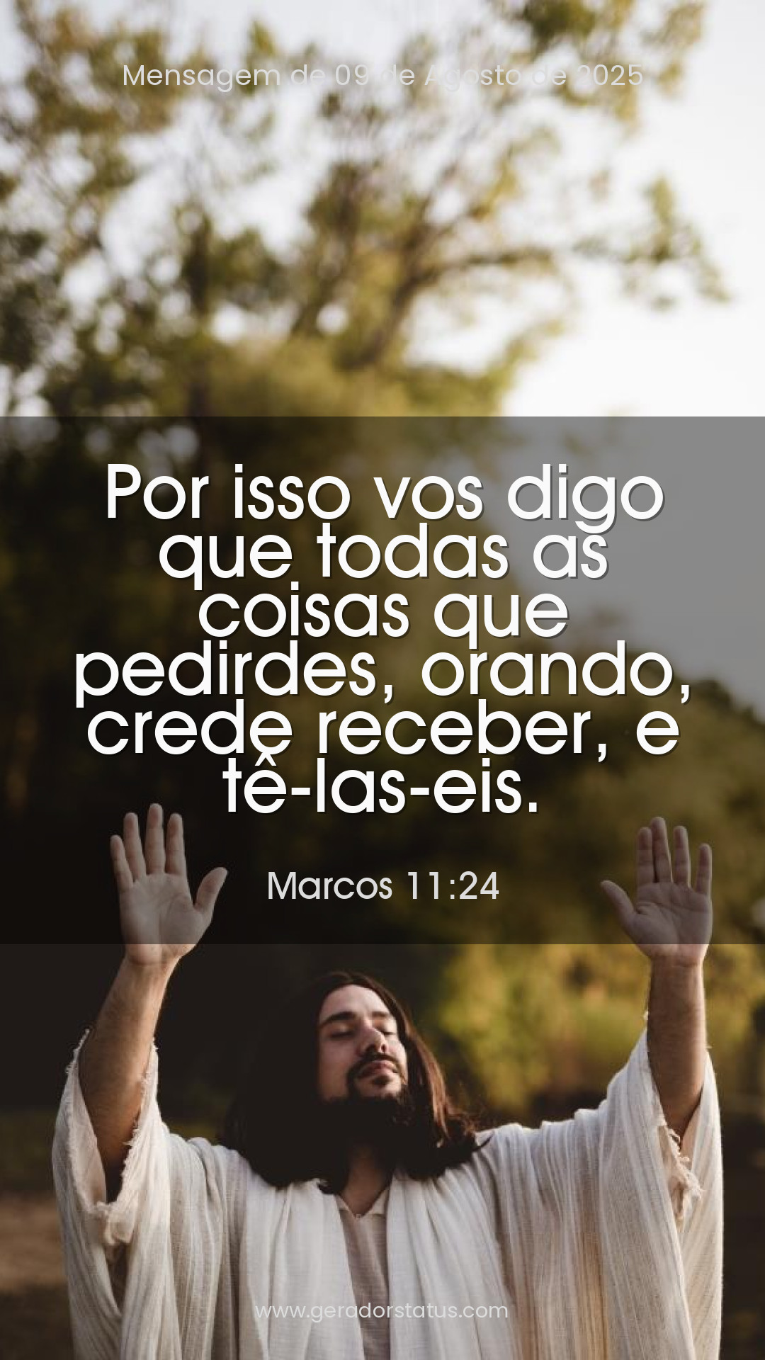 Status do dia: Versículo