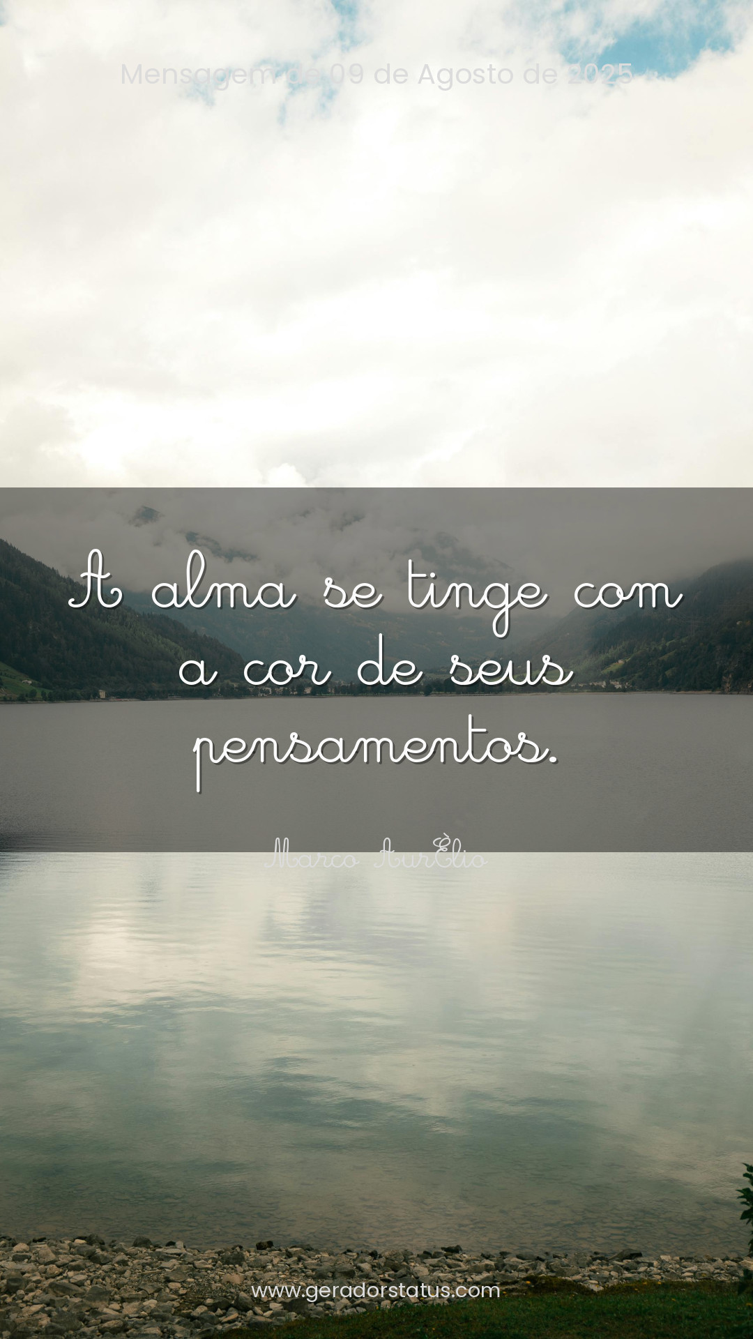 Status do dia: Reflexão