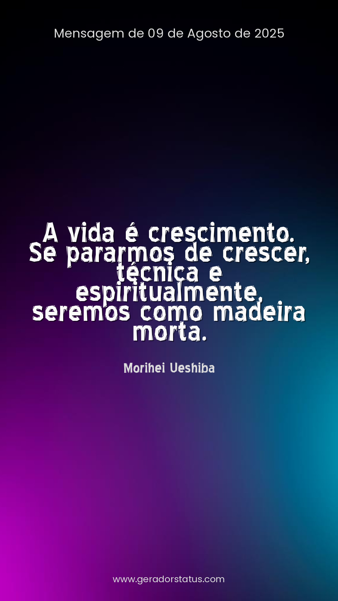 Status do dia: Citação