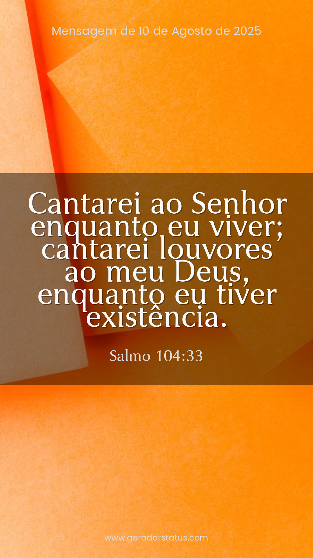 Status do dia: Salmo