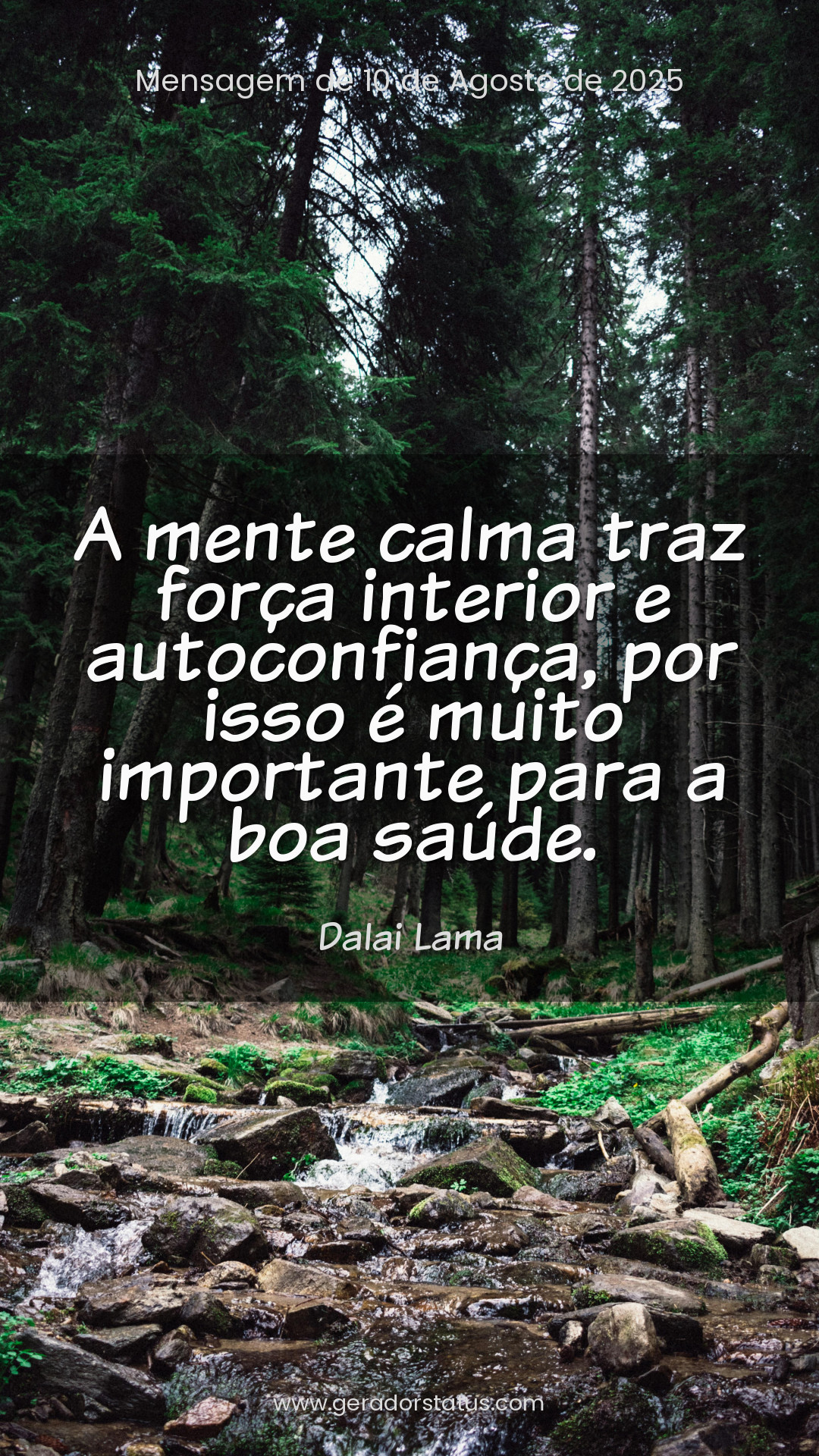 Status do dia: Citação