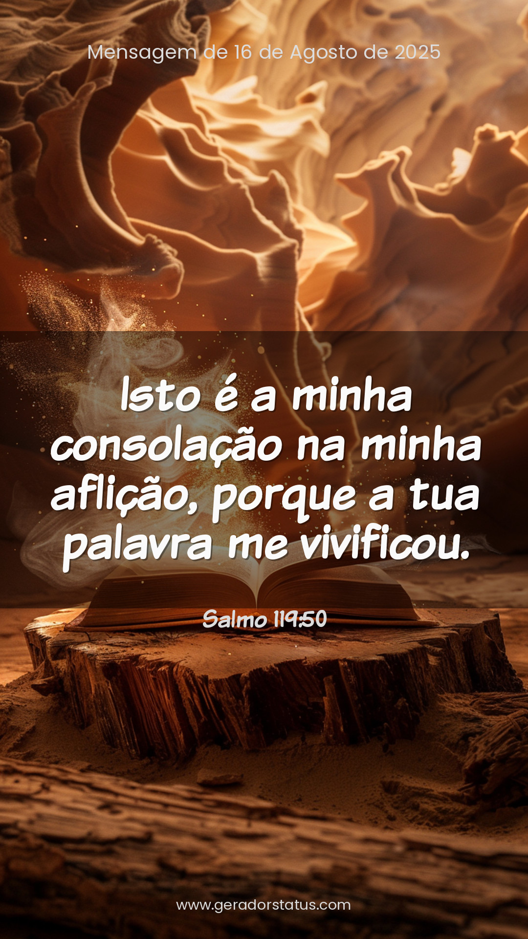 Status do dia: Salmo