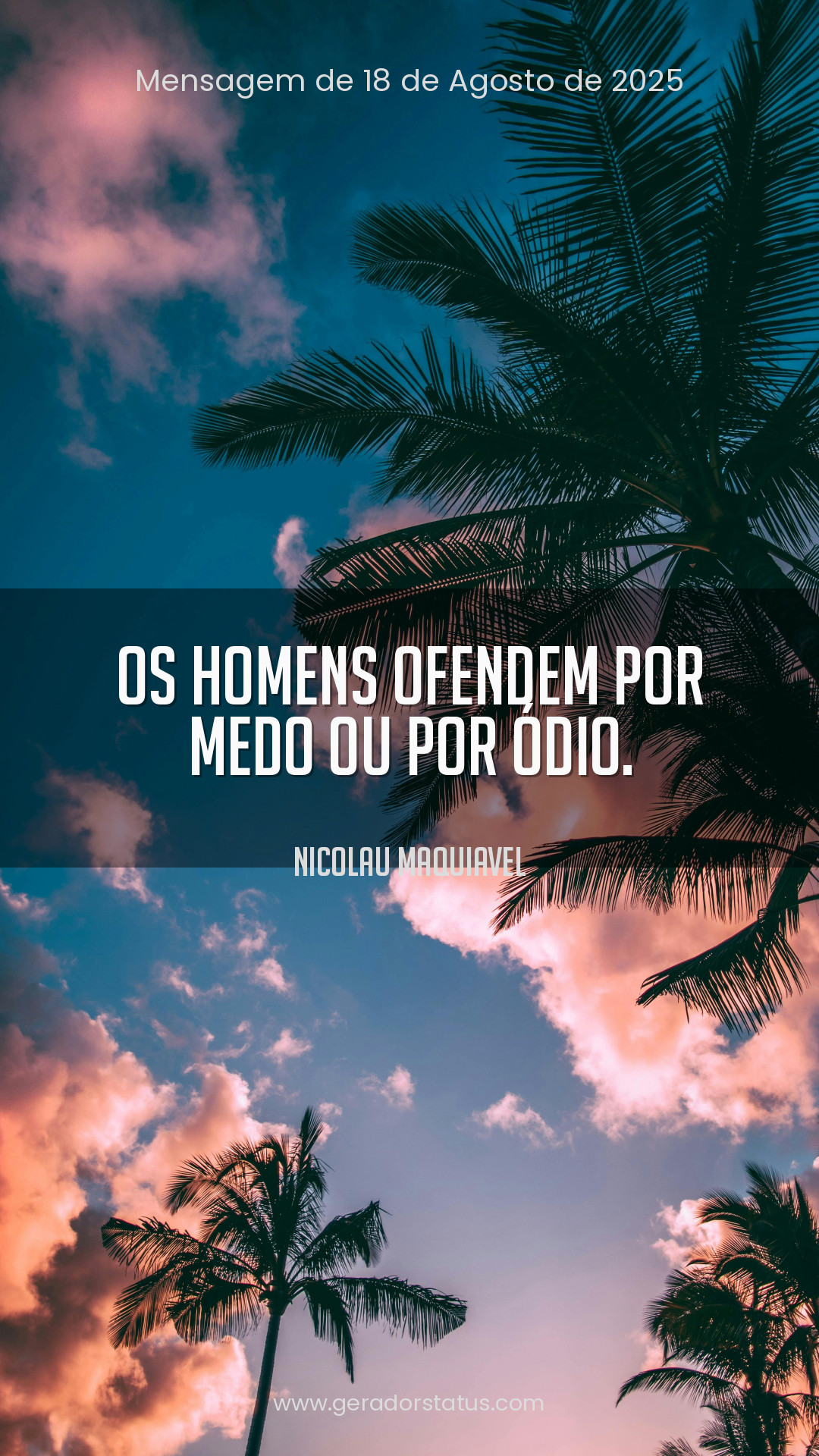 Status do dia: Sabedoria