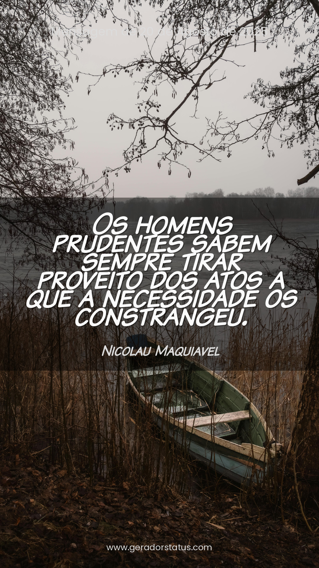 Status do dia: Sabedoria