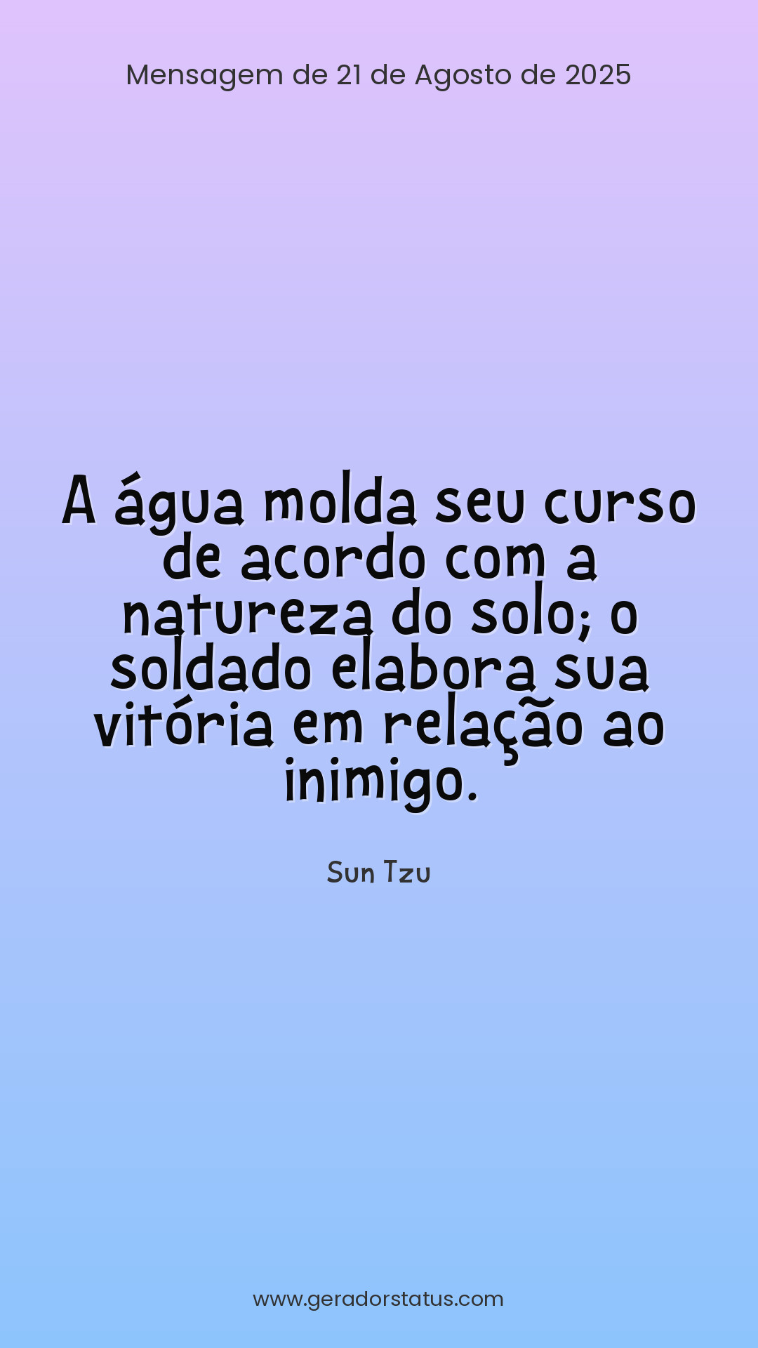 Status do dia: Sabedoria