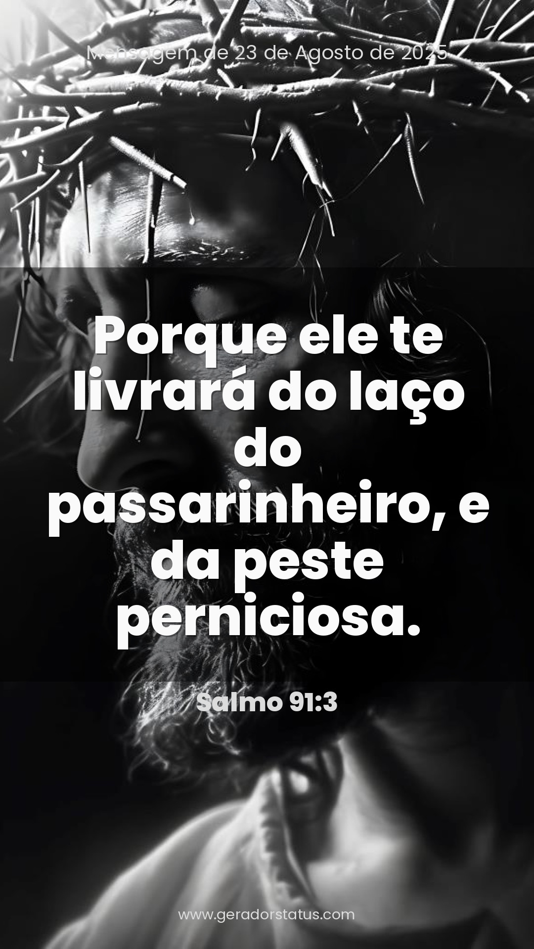 Status do dia: Salmo