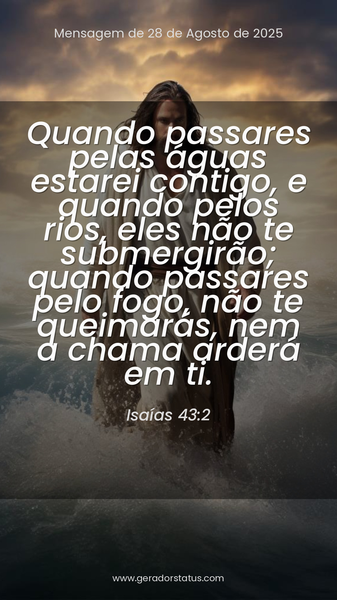 Status do dia: Versículo