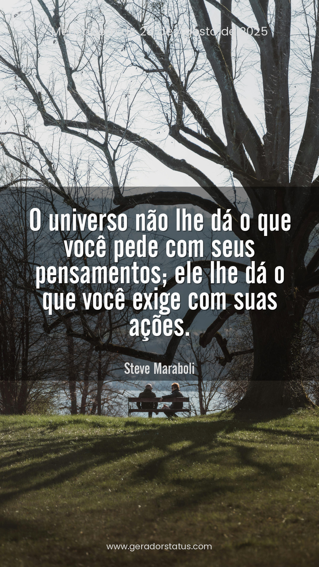 Status do dia: Sabedoria