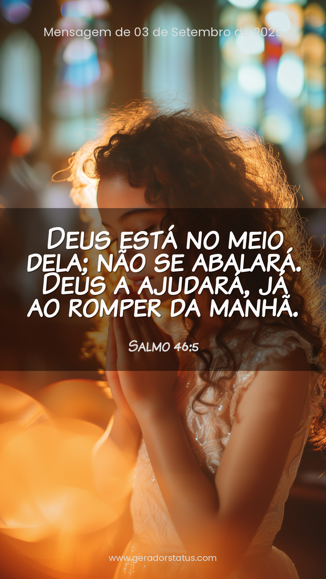 Status do dia: Salmo