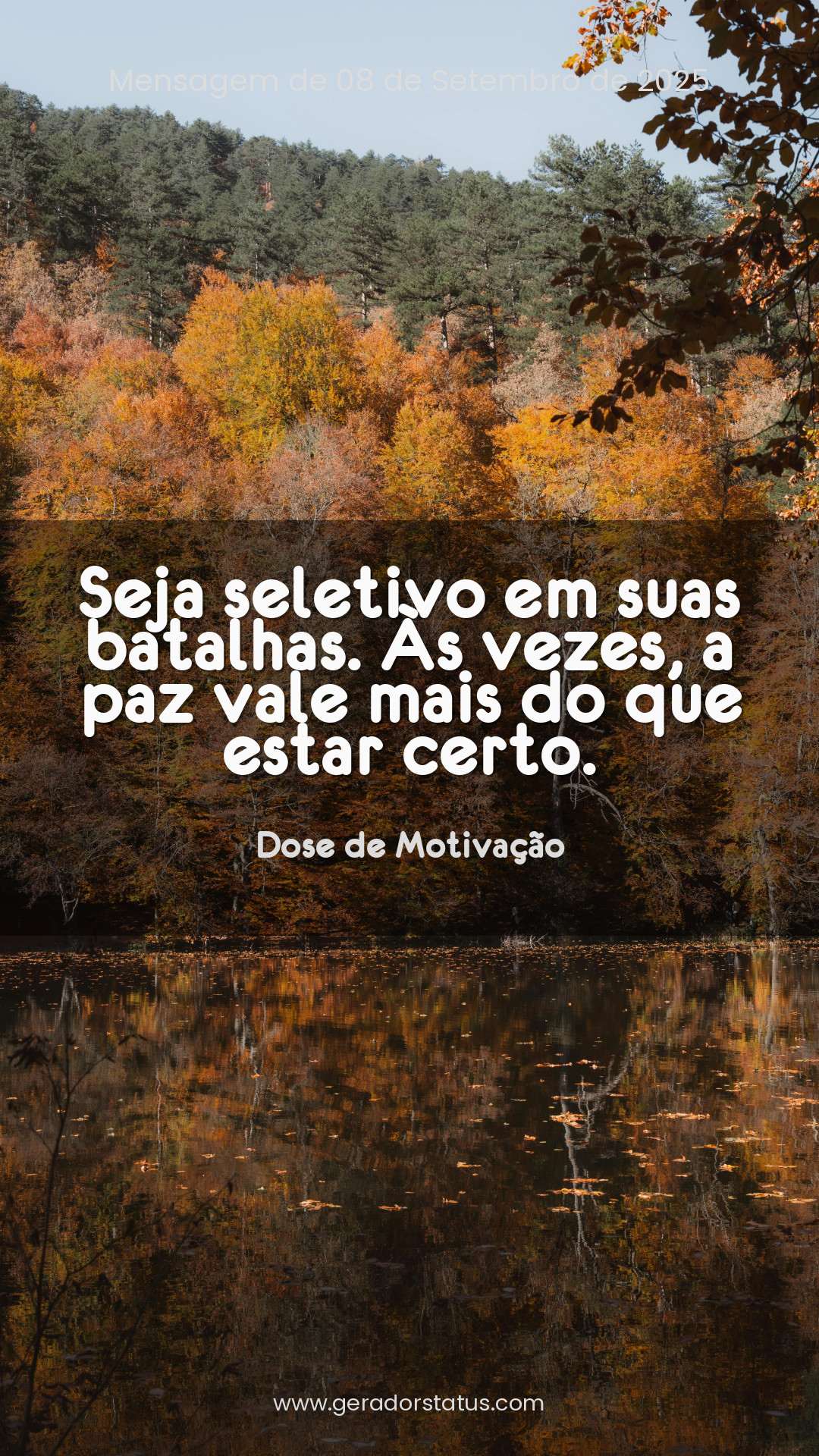 Status do dia: Motivacional