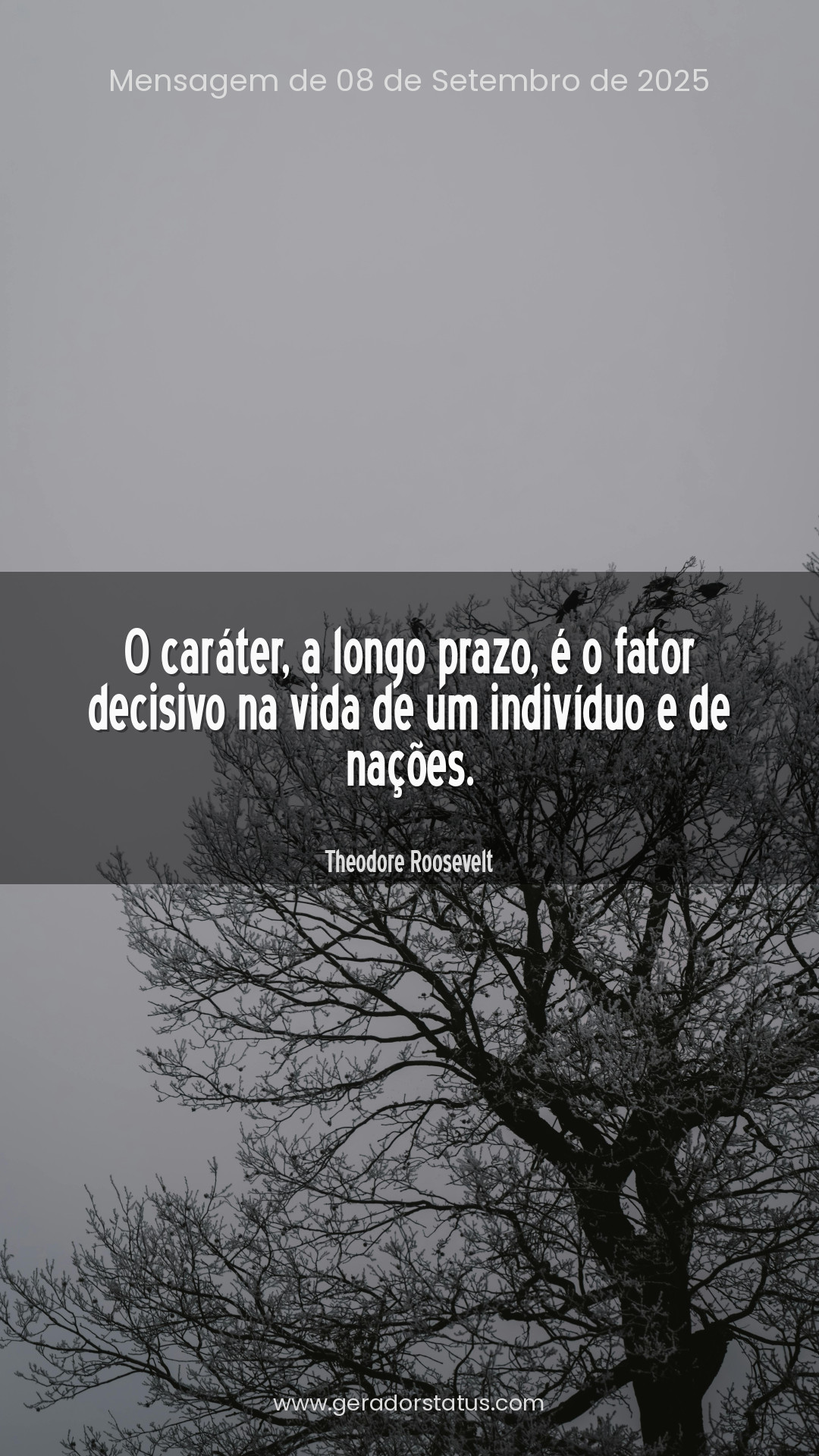 Status do dia: Citação