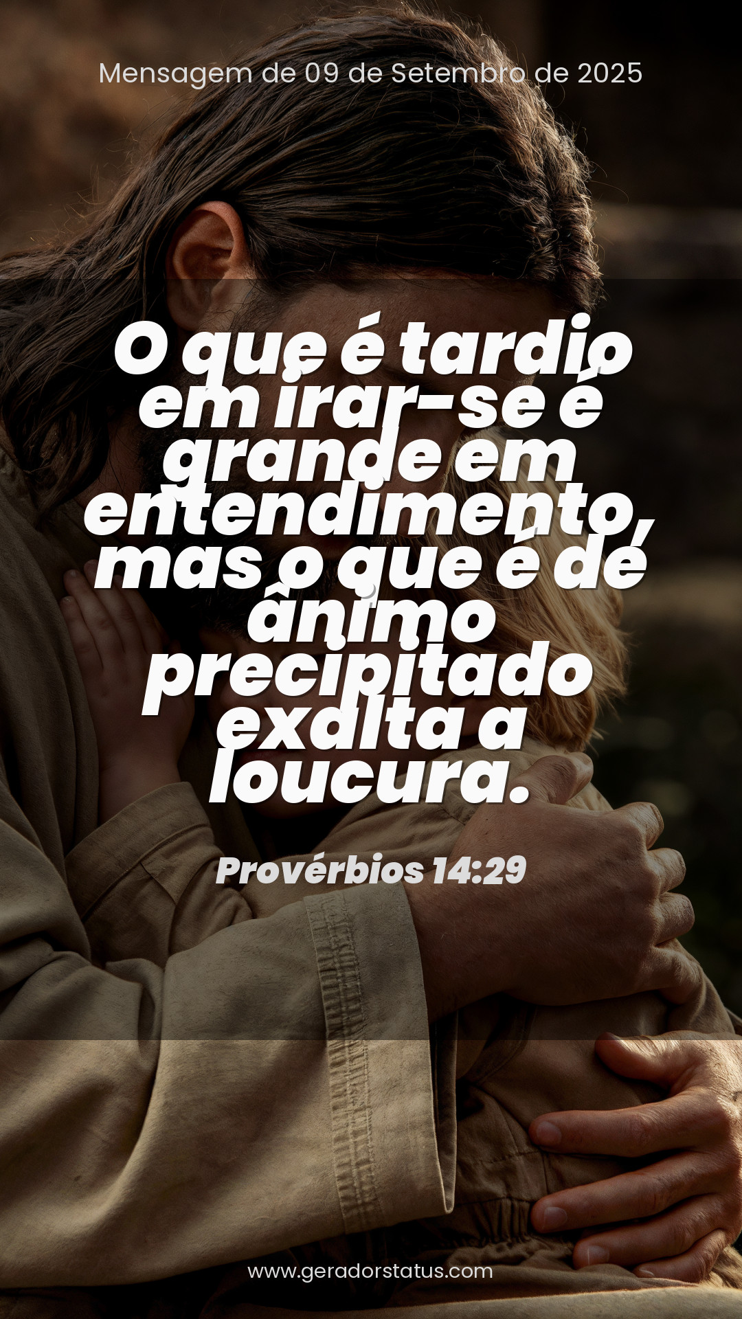 Status do dia: Versículo