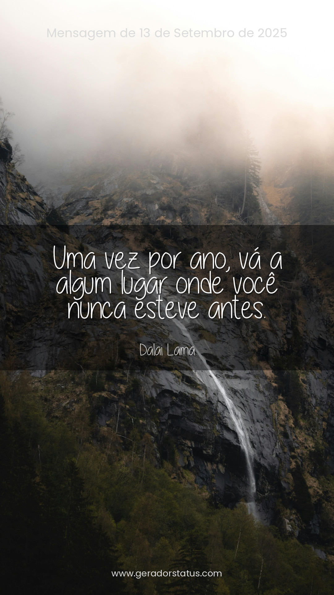 Status do dia: Citação