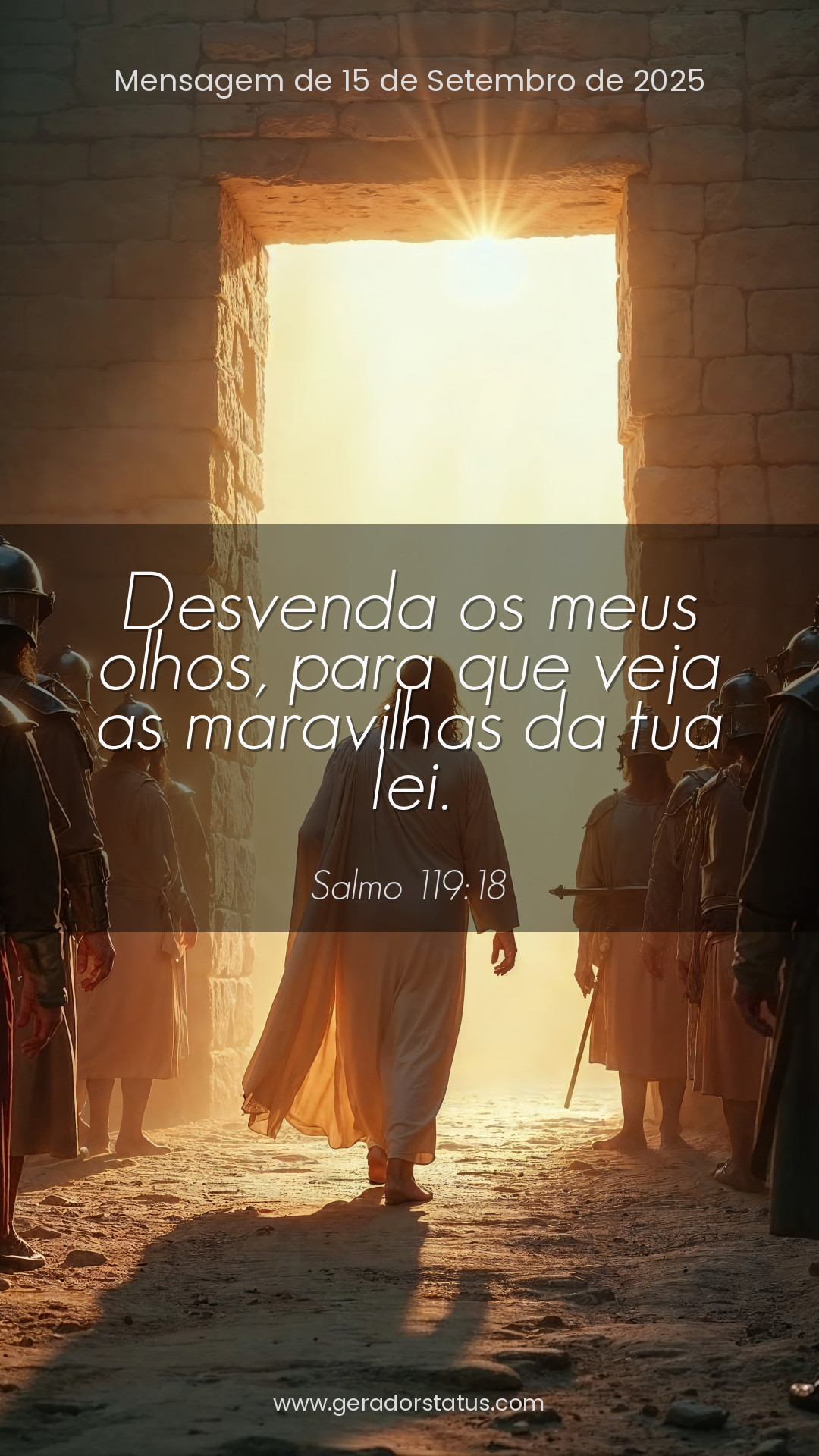 Status do dia: Salmo