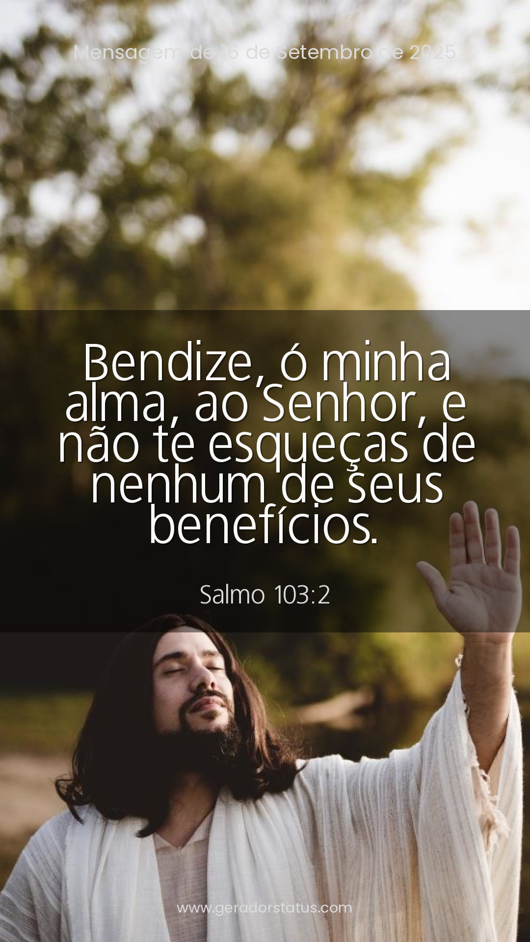 Status do dia: Salmo