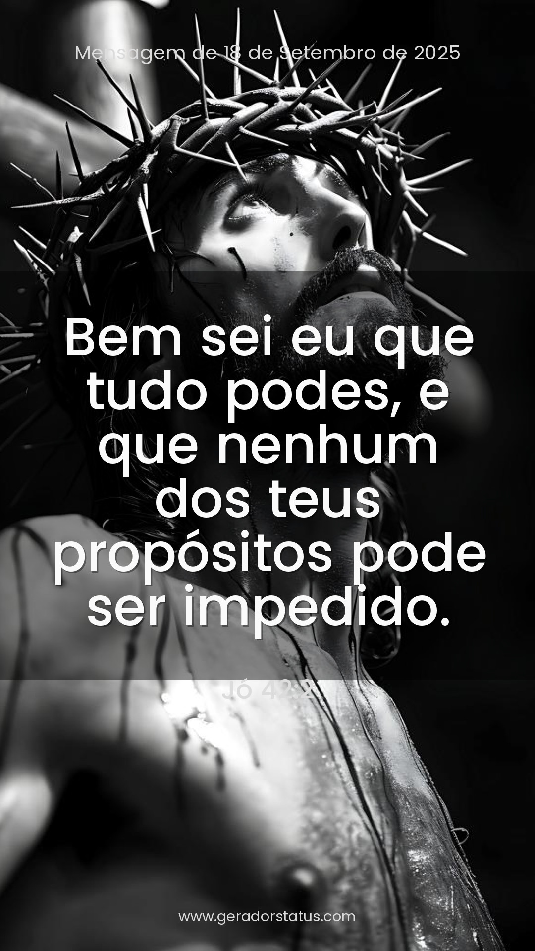 Status do dia: Versículo