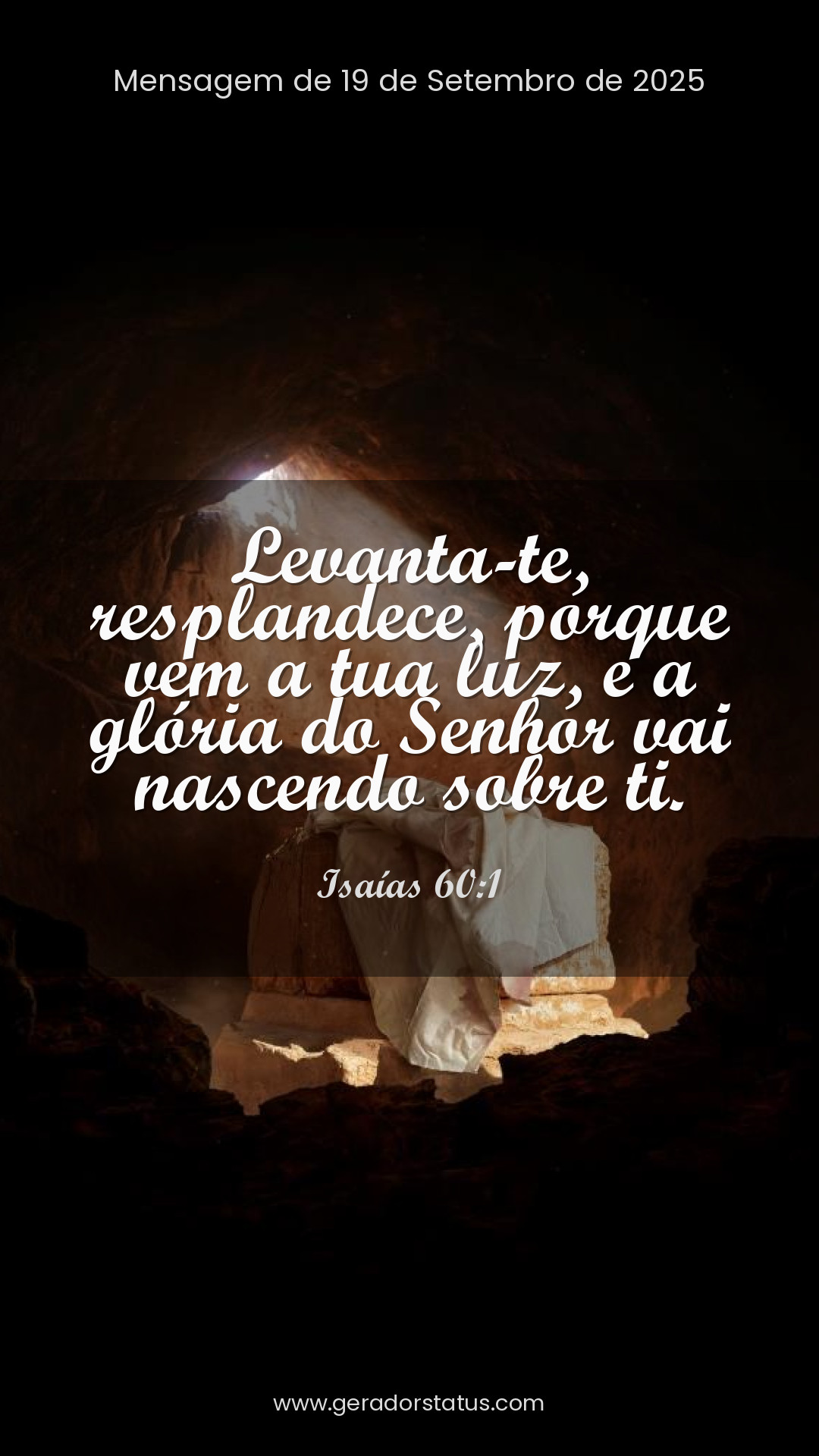 Status do dia: Versículo