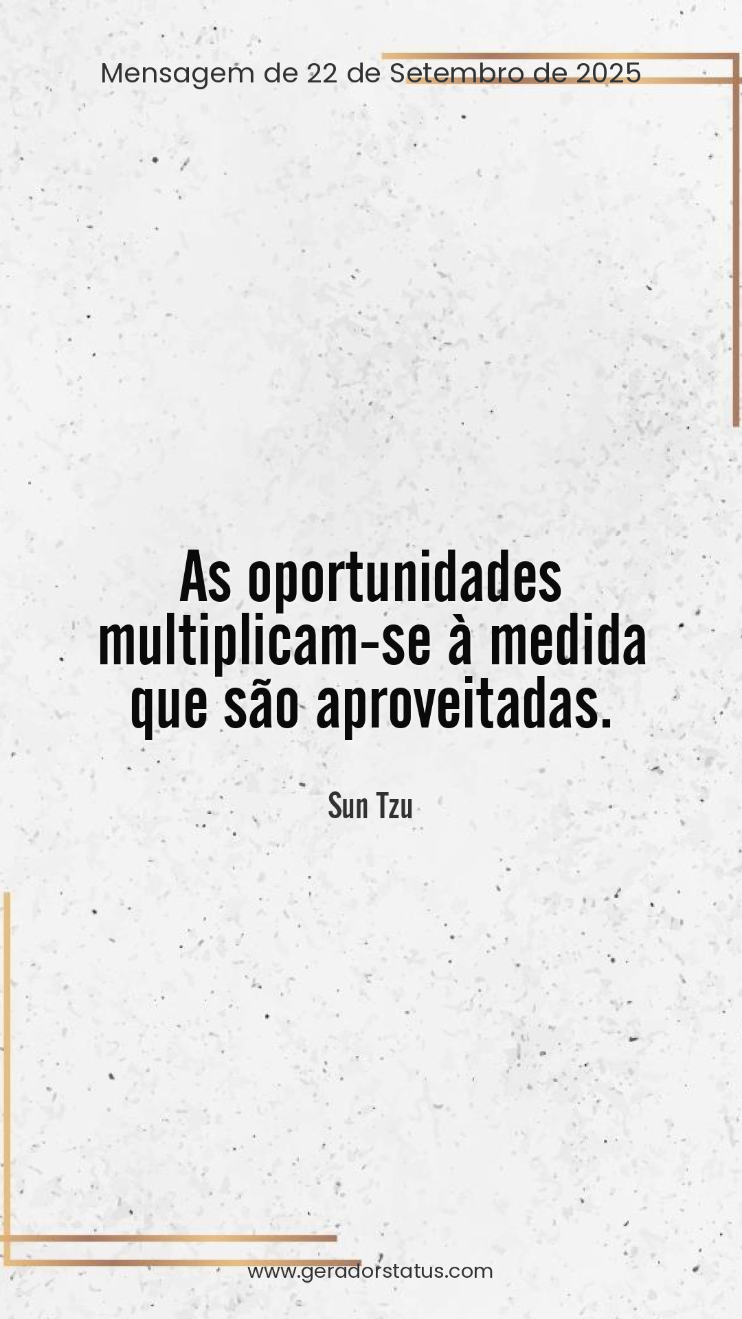 Status do dia: Sabedoria