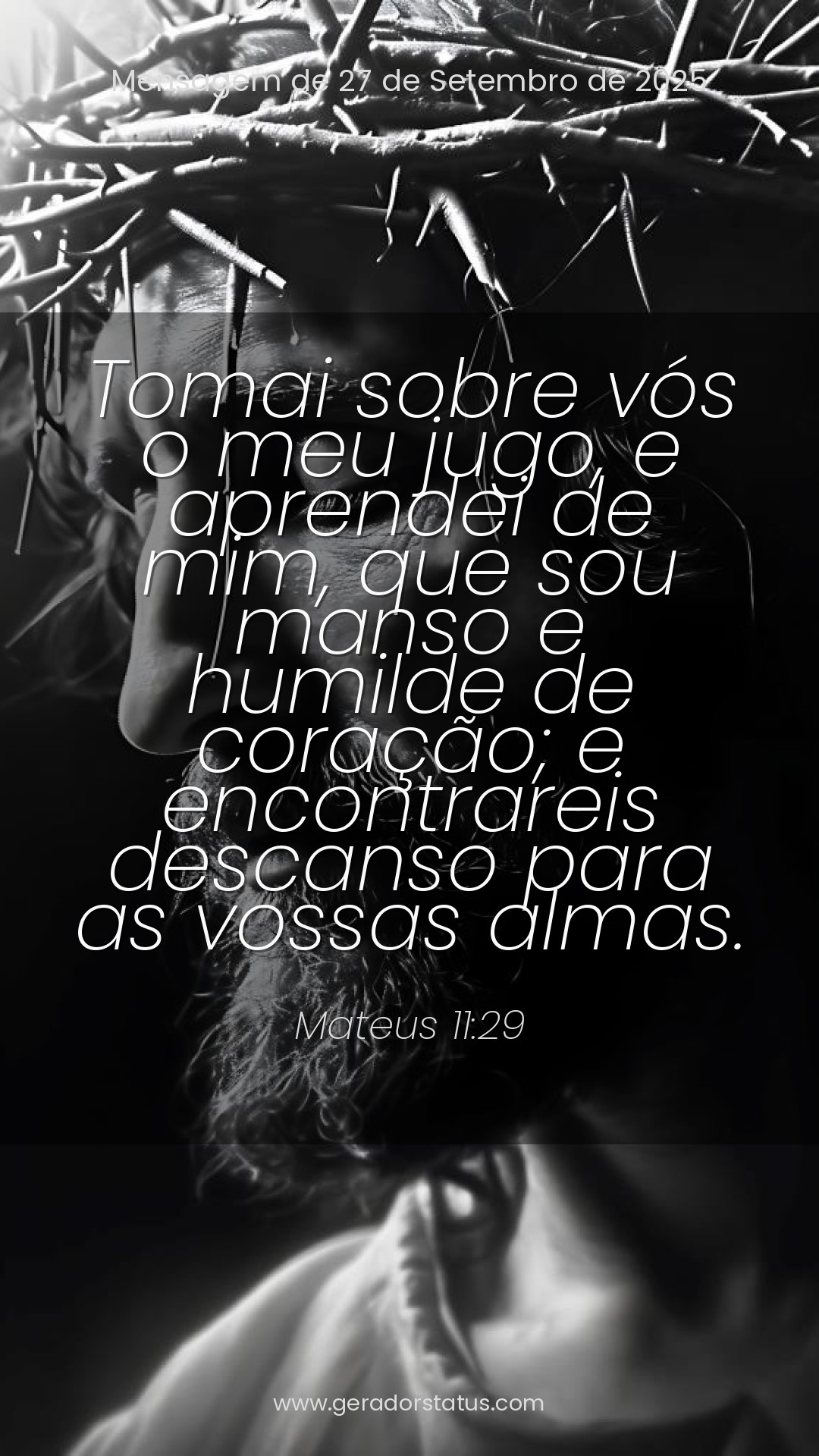 Status do dia: Versículo