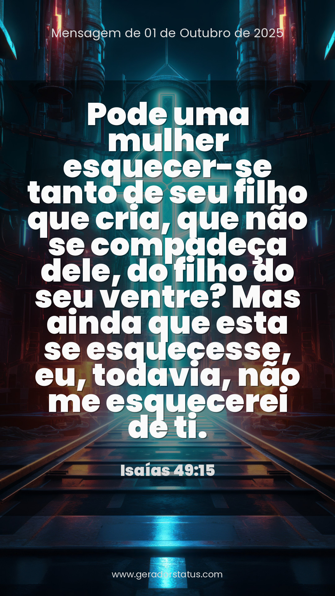 Status do dia: Versículo