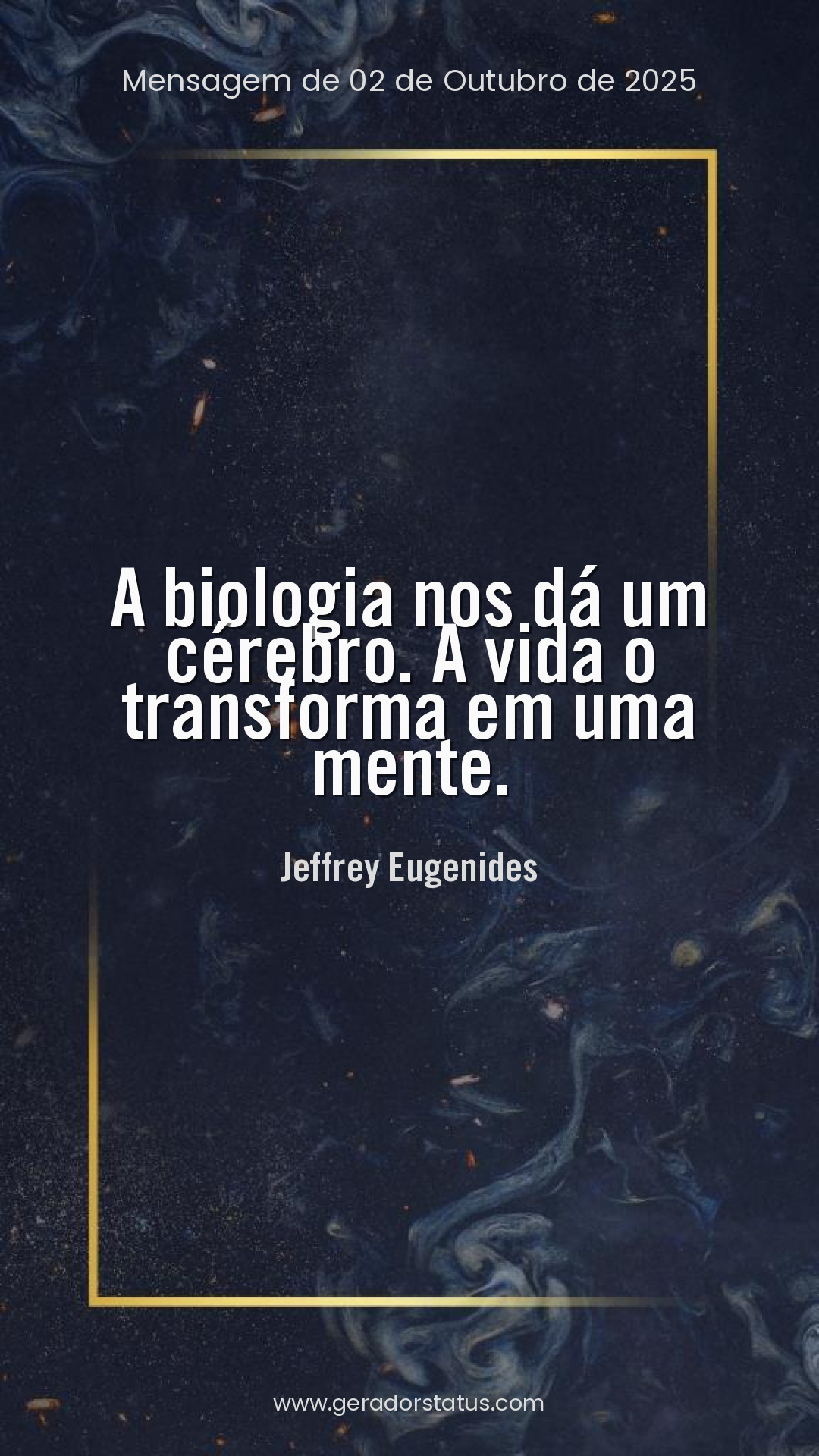 Status do dia: Citação