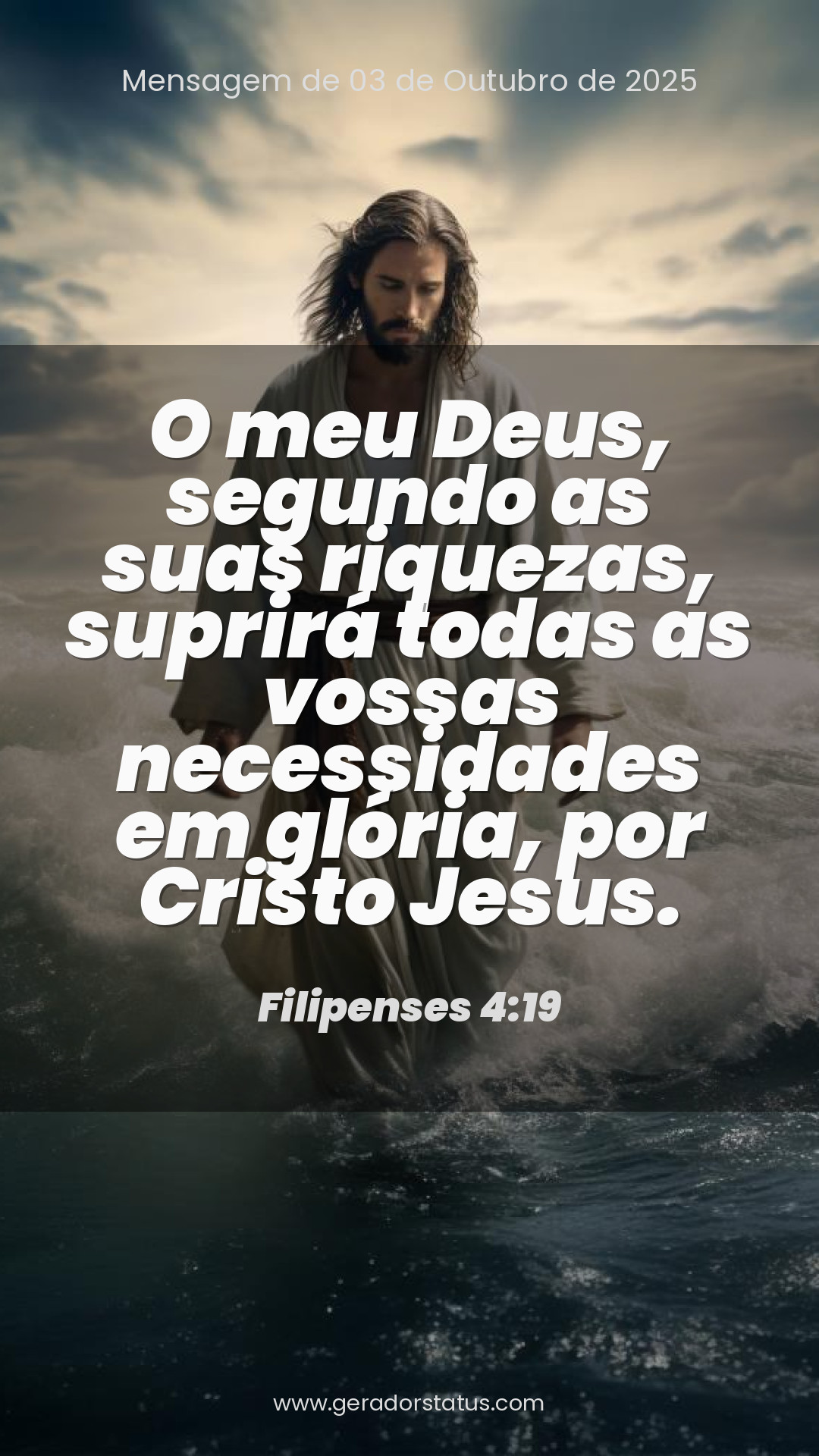 Status do dia: Versículo