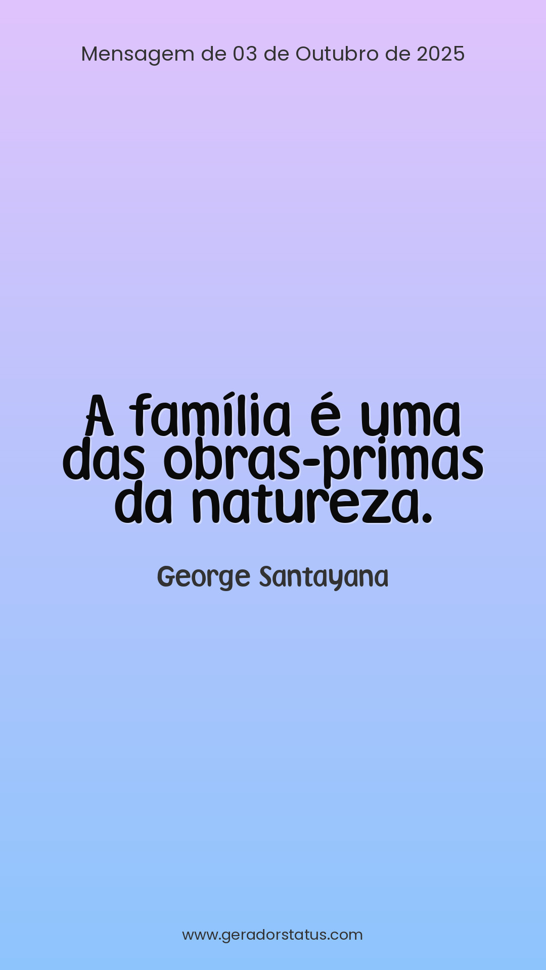 Status do dia: Citação