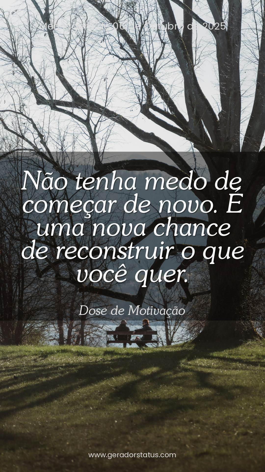 Status do dia: Motivacional