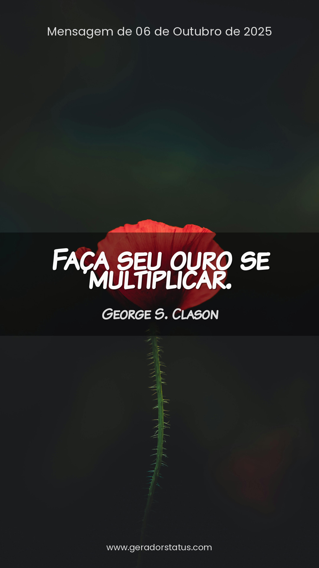 Status do dia: Sabedoria