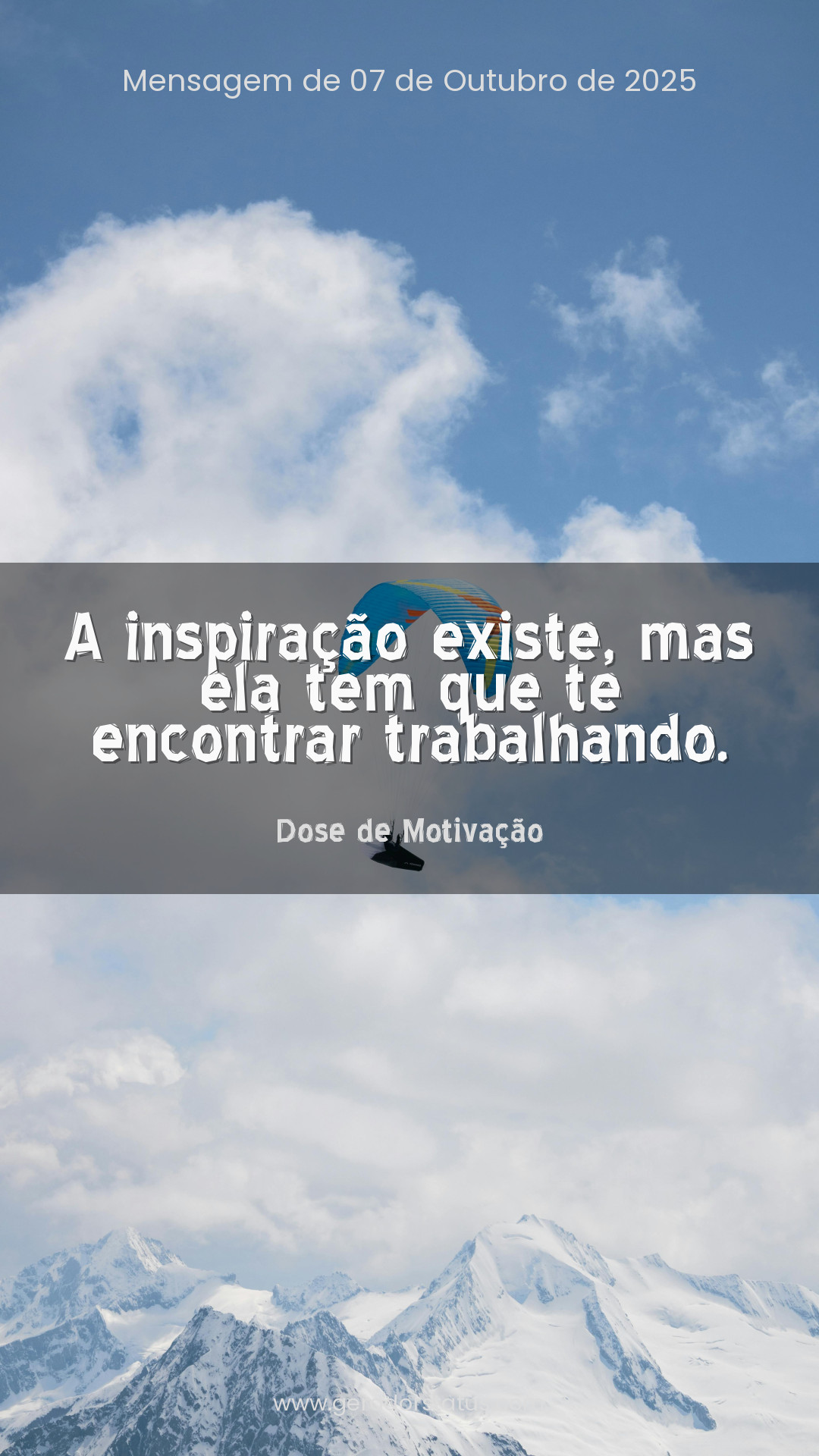 Status do dia: Motivacional