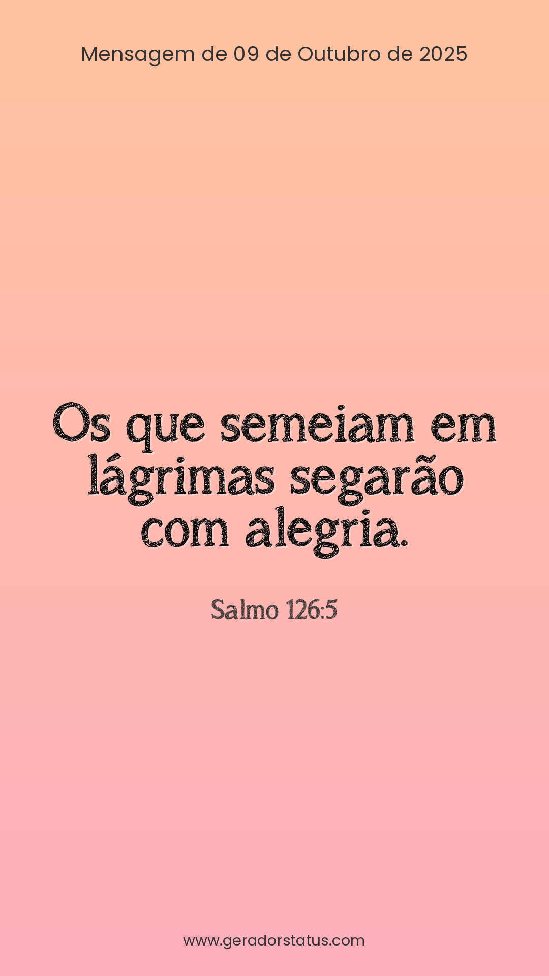 Status do dia: Salmo