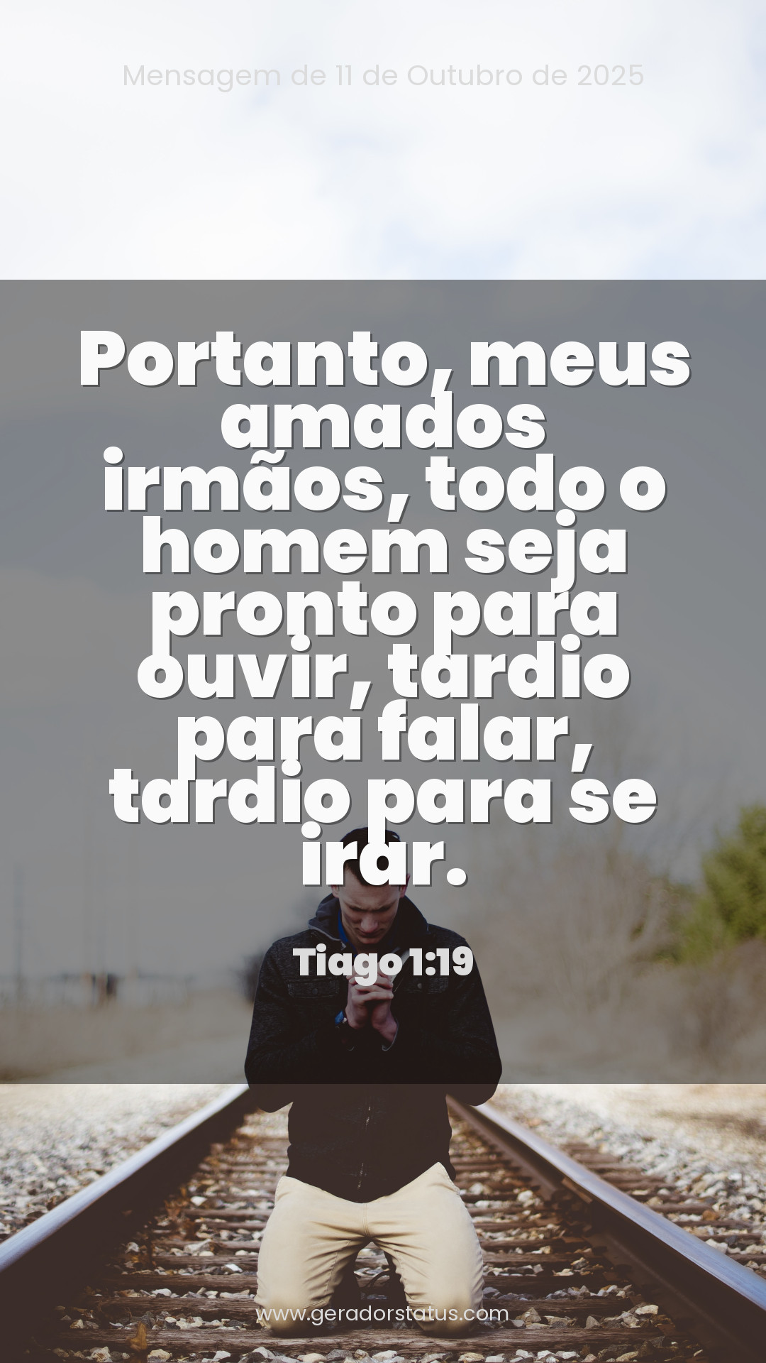 Status do dia: Versículo