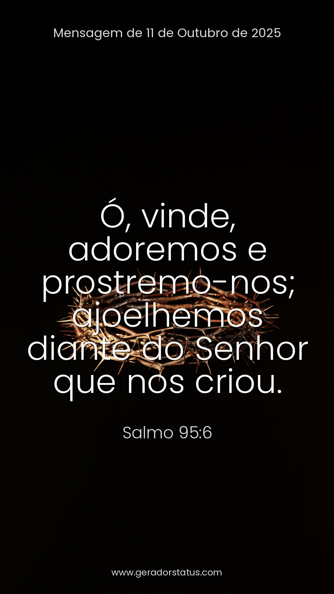 Status do dia: Salmo