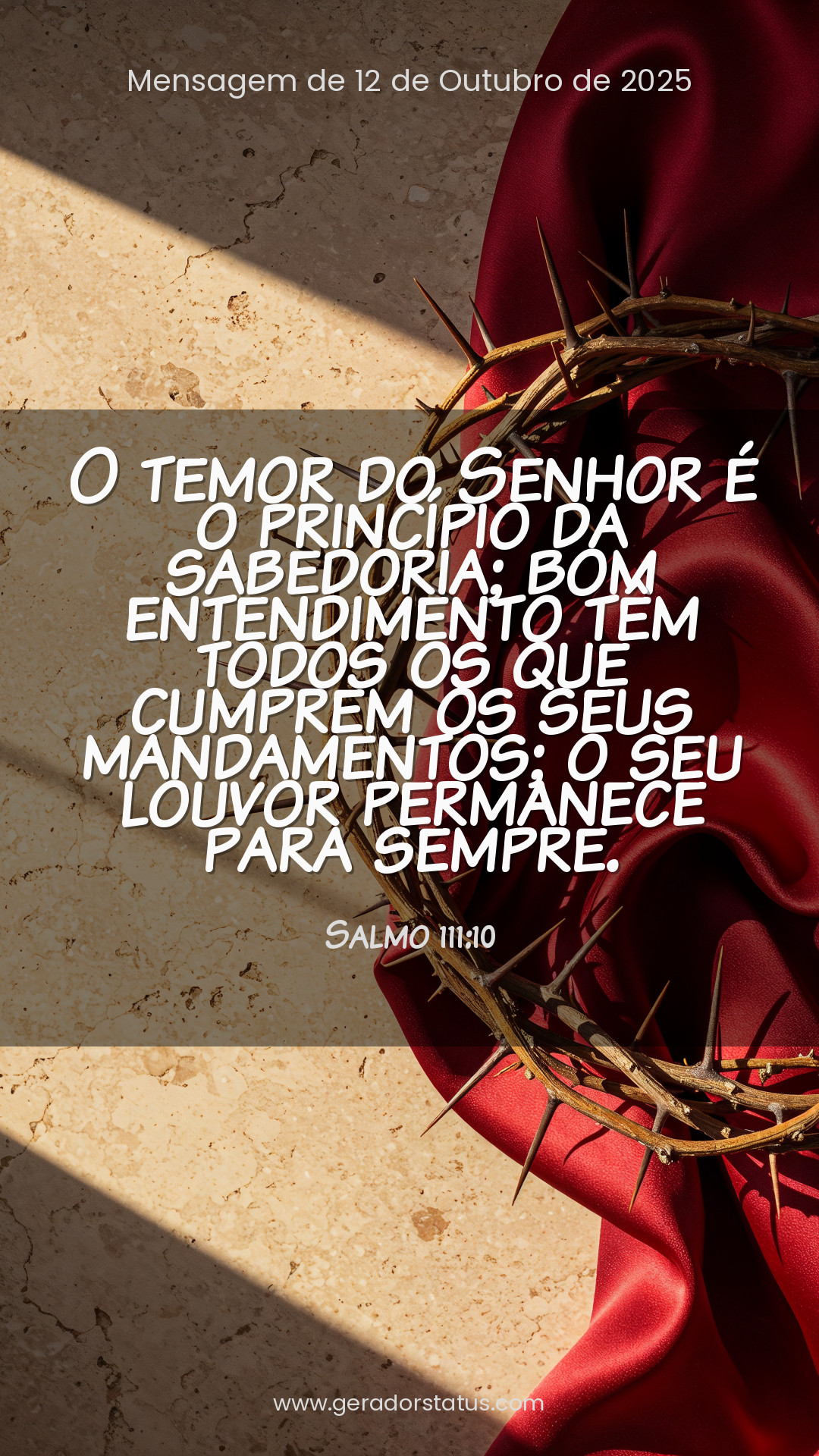 Status do dia: Salmo