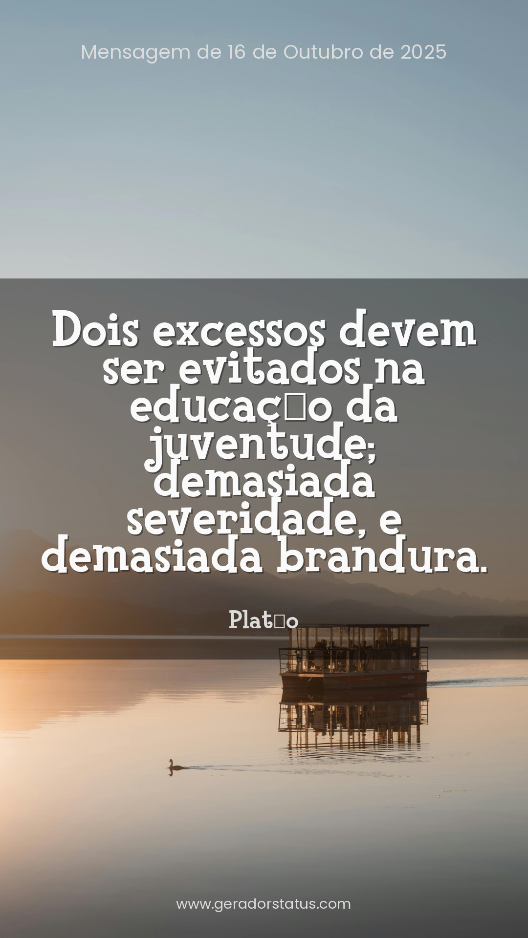 Status do dia: Citação