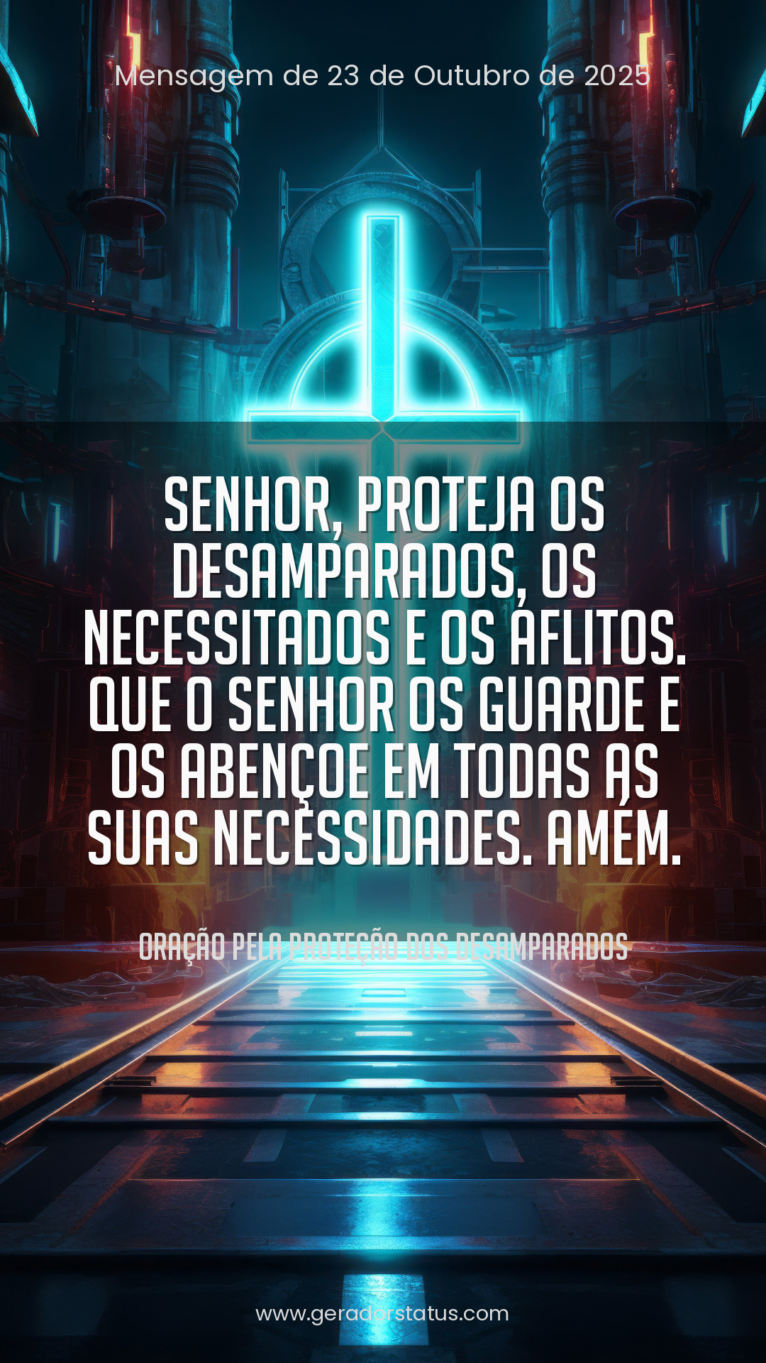 Status do dia: Oração Cristã