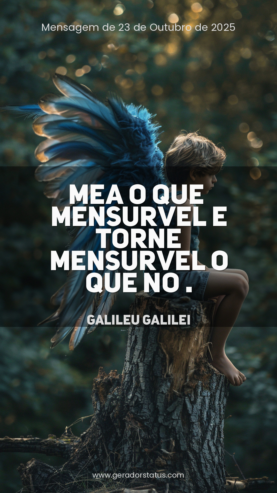 Status do dia: Citação