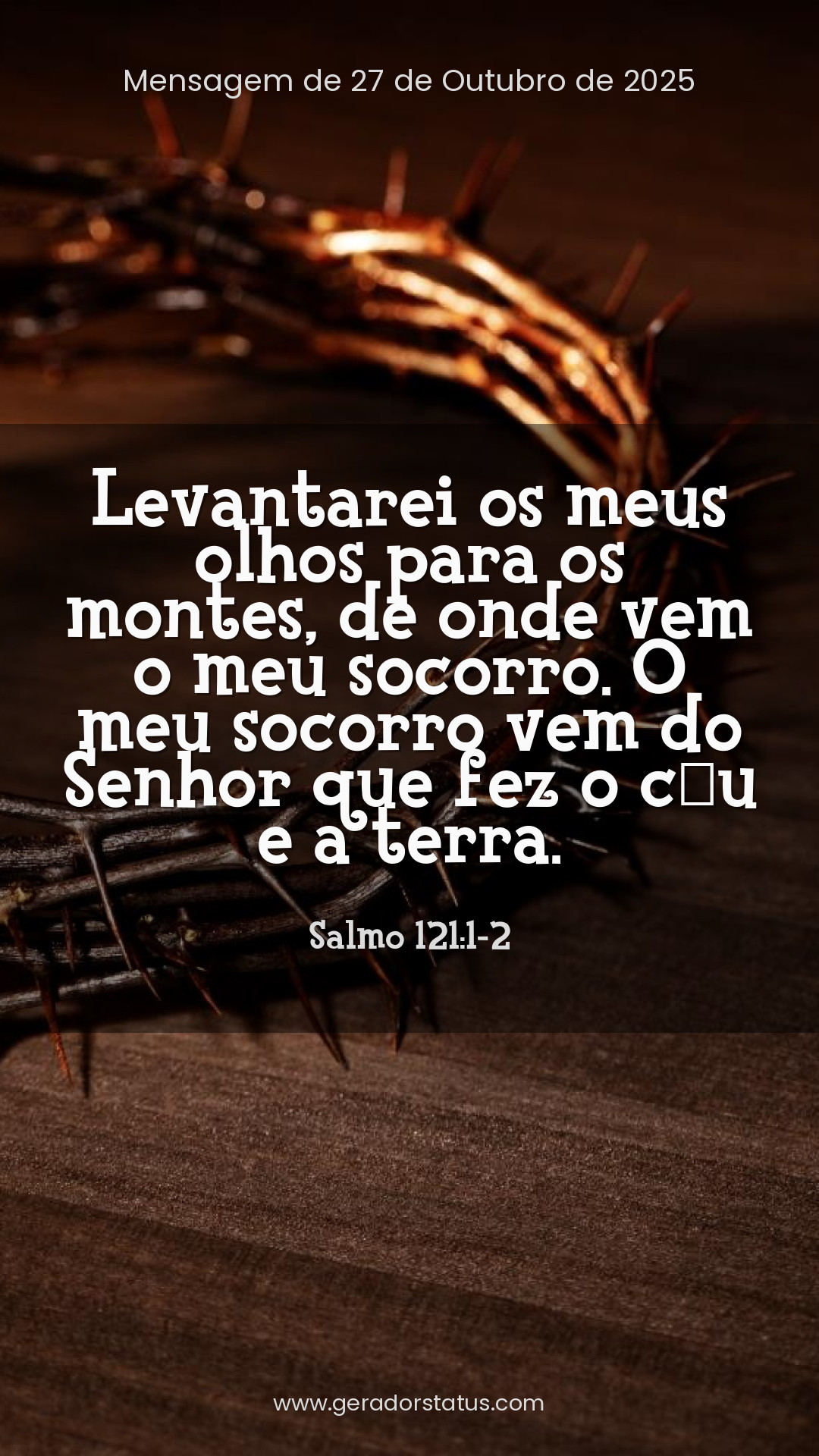 Status do dia: Salmo