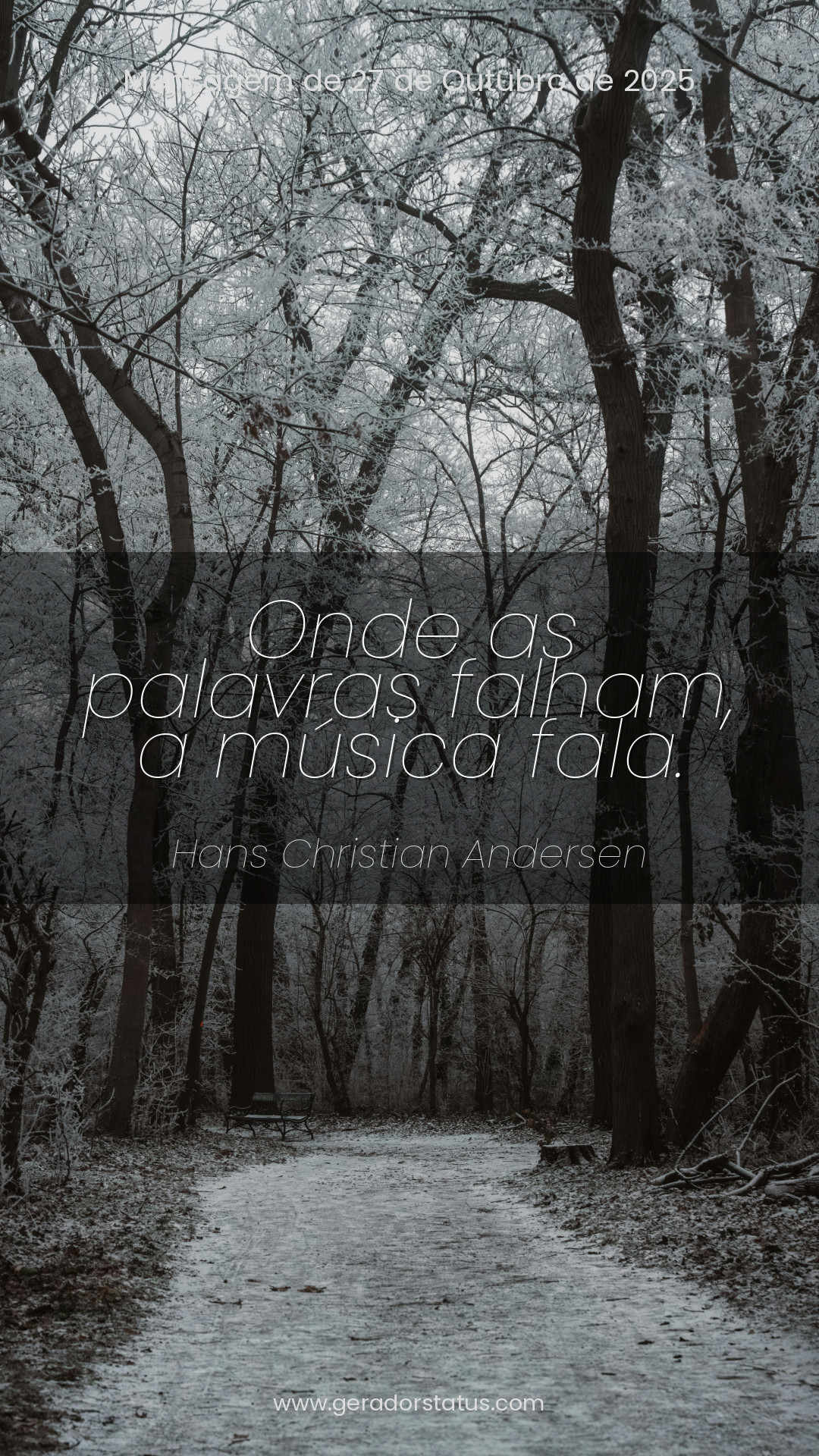 Status do dia: Citação