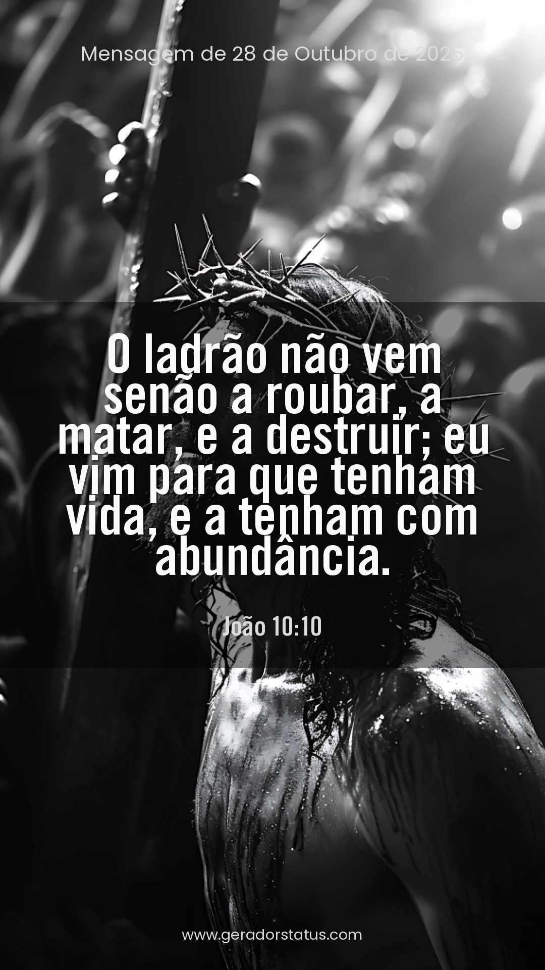 Status do dia: Versículo