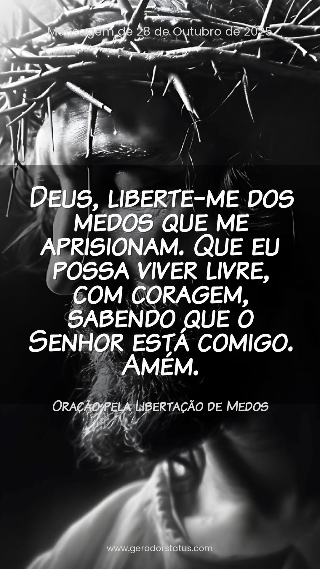 Status do dia: Oração Cristã