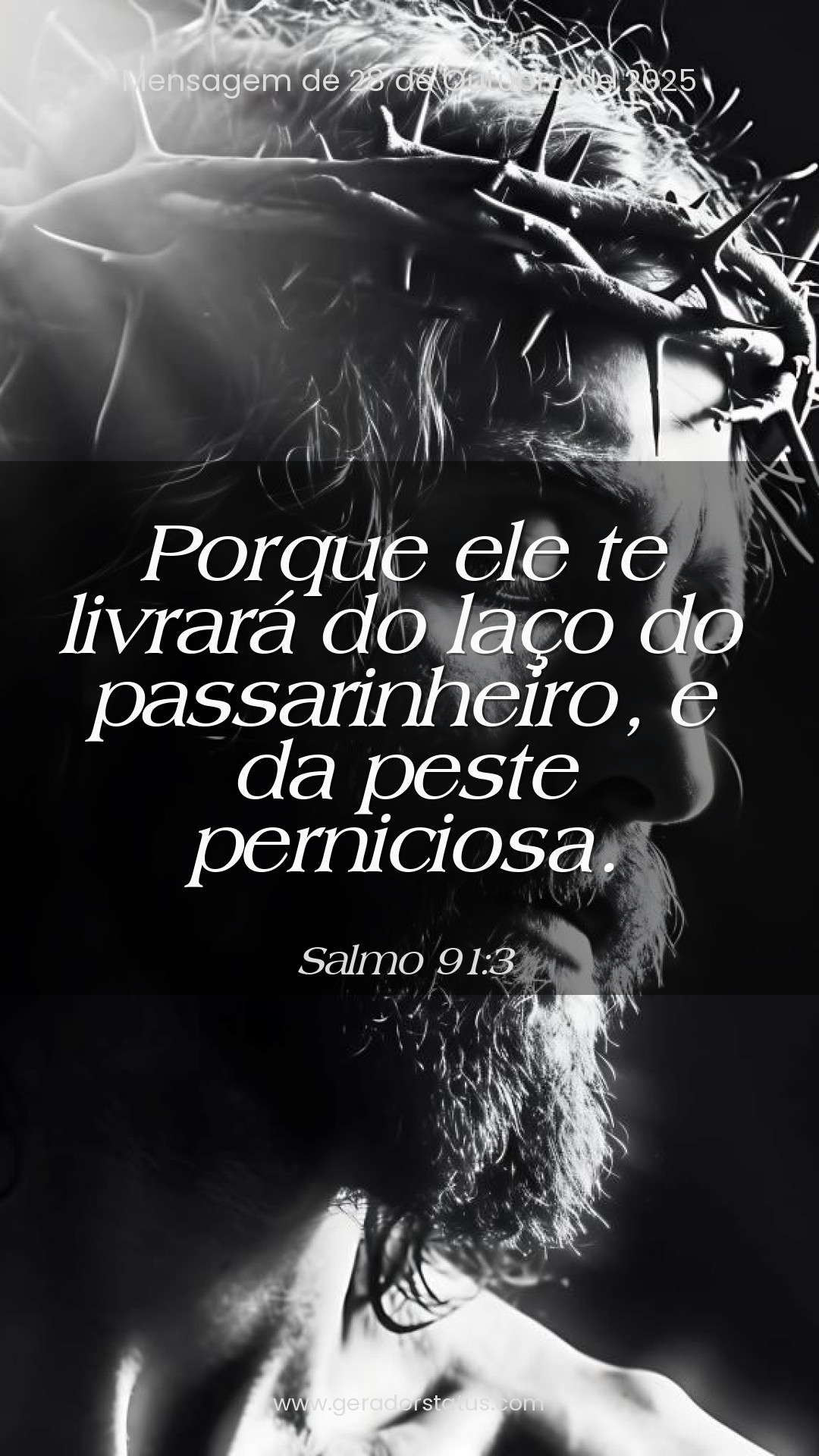 Status do dia: Salmo